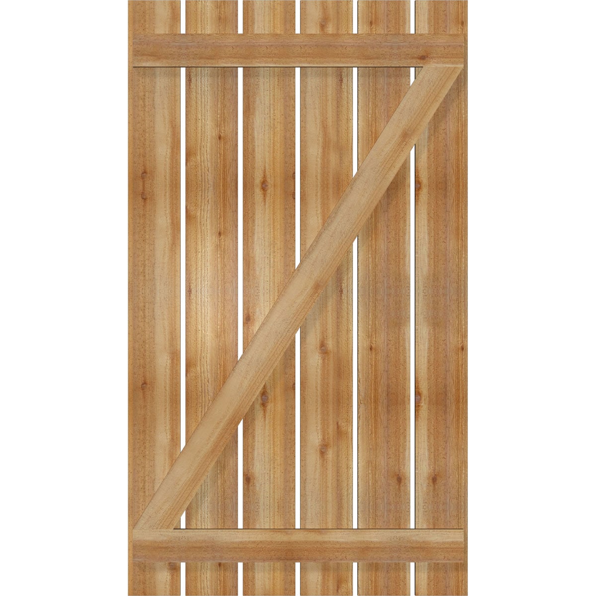 Ekena Millwork RBS06Z35X061RWR Exterior-Shutters - View #5