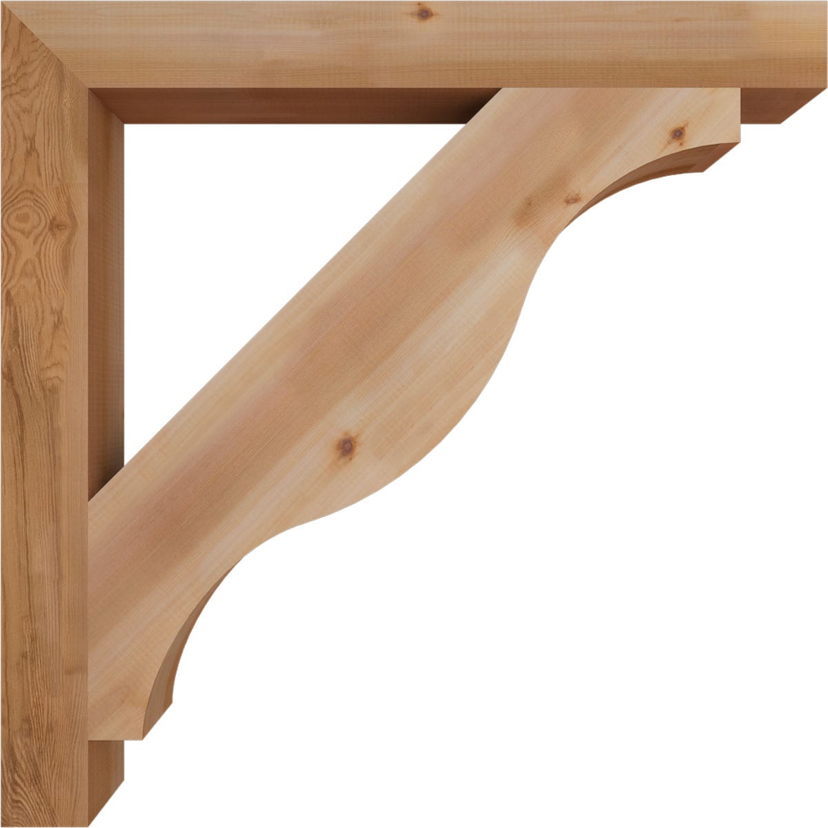 Ekena Millwork BKT04X38X38FST05SWR Exterior-Brackets-Braces - View #3
