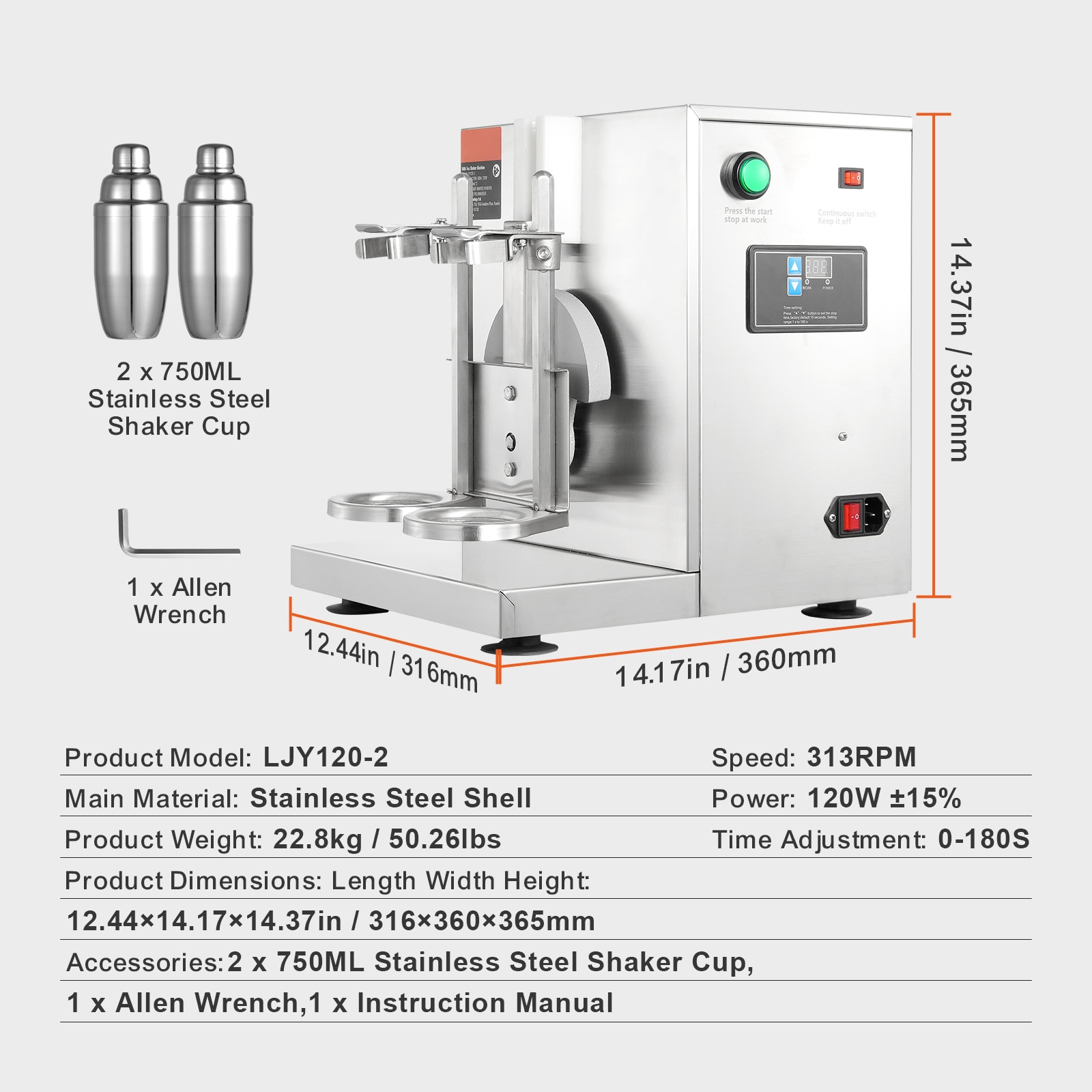 VEVOR SCSBNCYYJ35003839V1 Bev-Dispensers - View #7