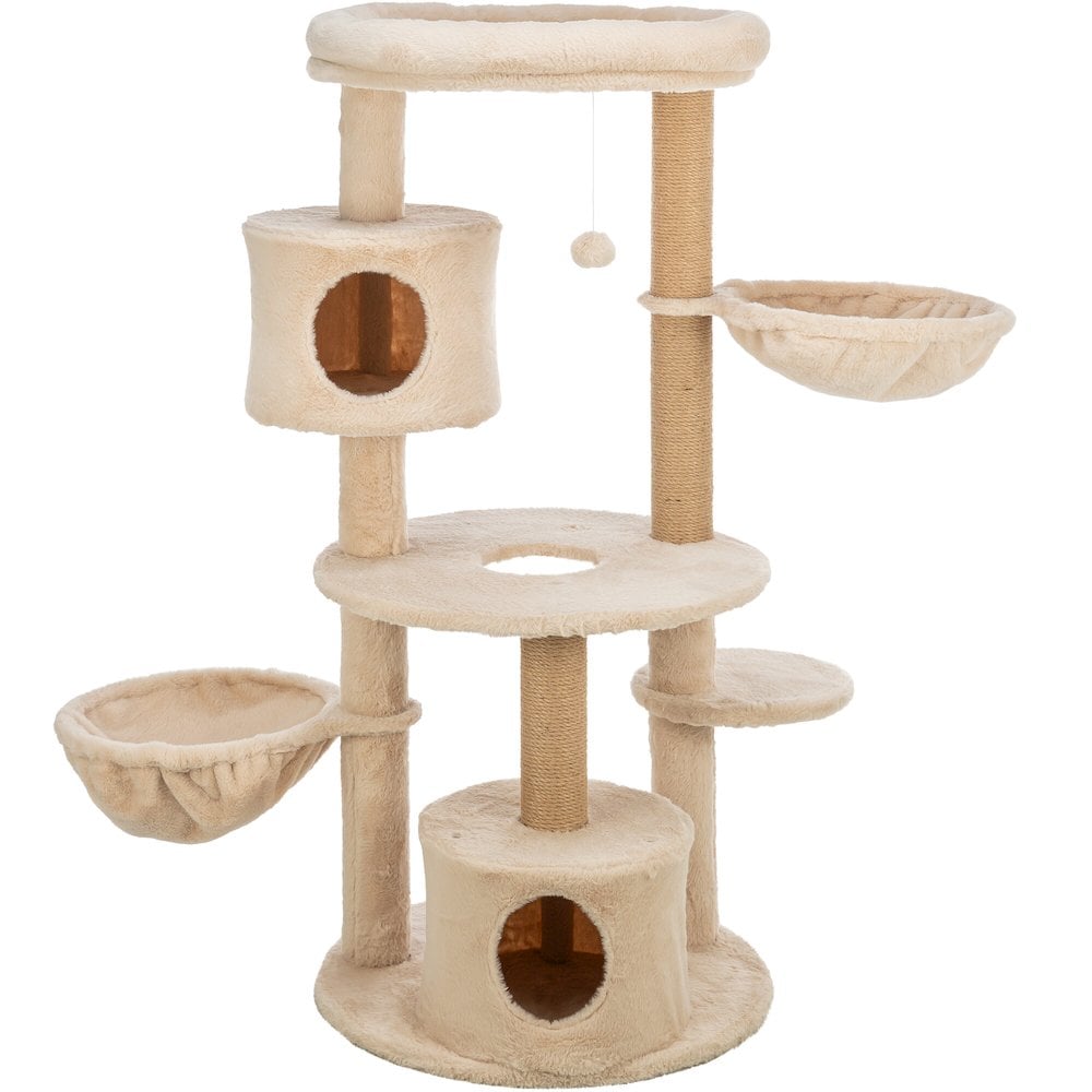 TRIXIE Anna Jute Cat Tree Scratching Posts Condos Hammocks Perches Cat Toy Beige