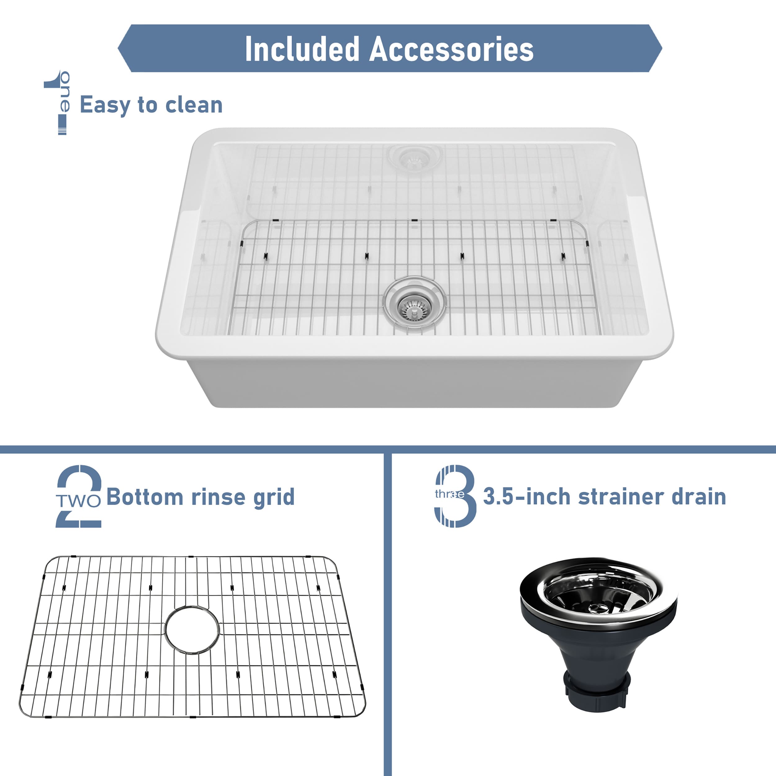 CASAINC SLLAW3321R1 Kitchen-Sinks - View #8