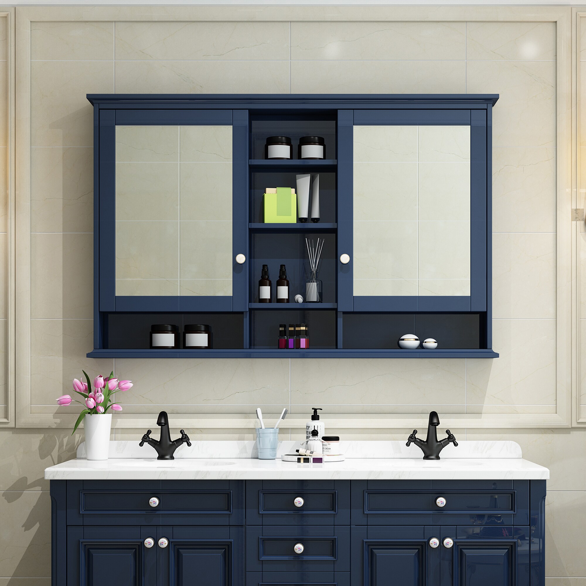 Forclover ALF-ME55NY Bathroom-Medicine-Cabinets - View #6