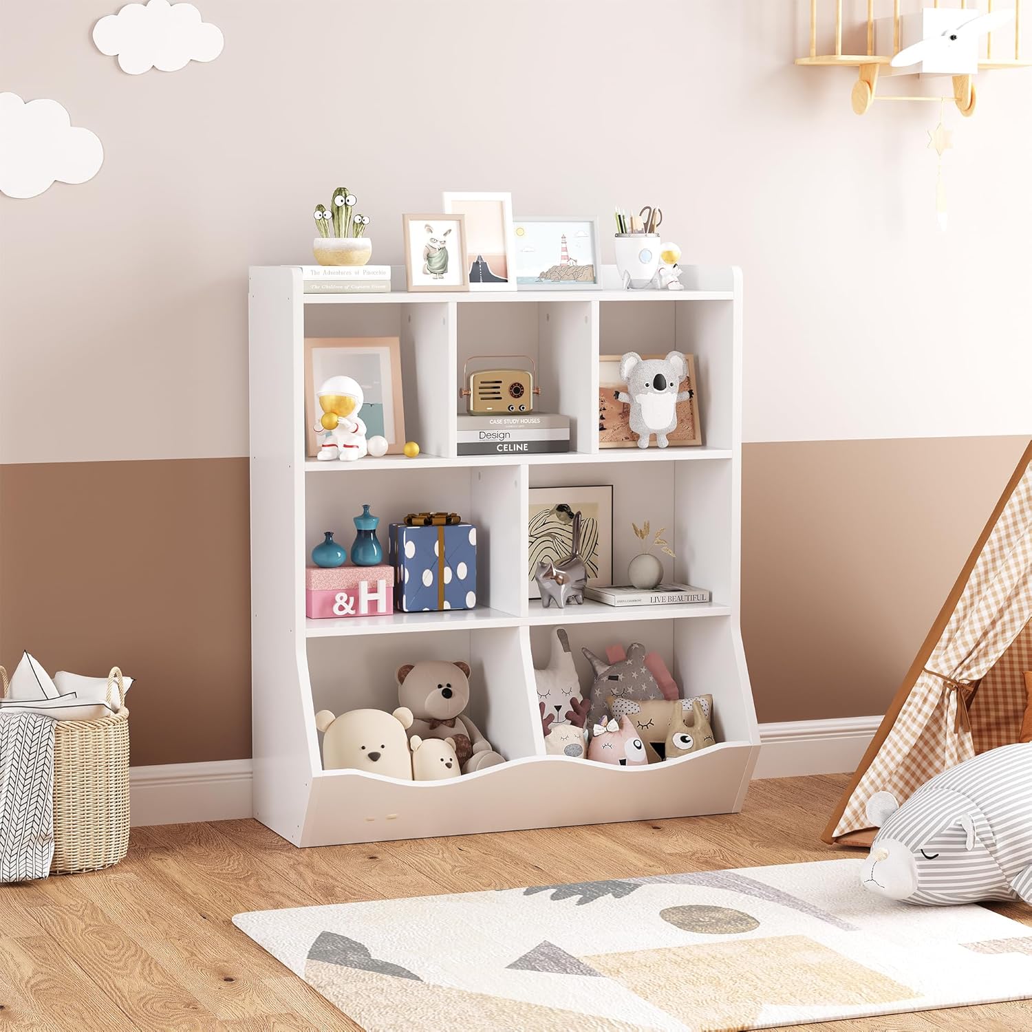 Garvee YYWPHO0Z5HMXYJ Kids-Bookcases - View #3
