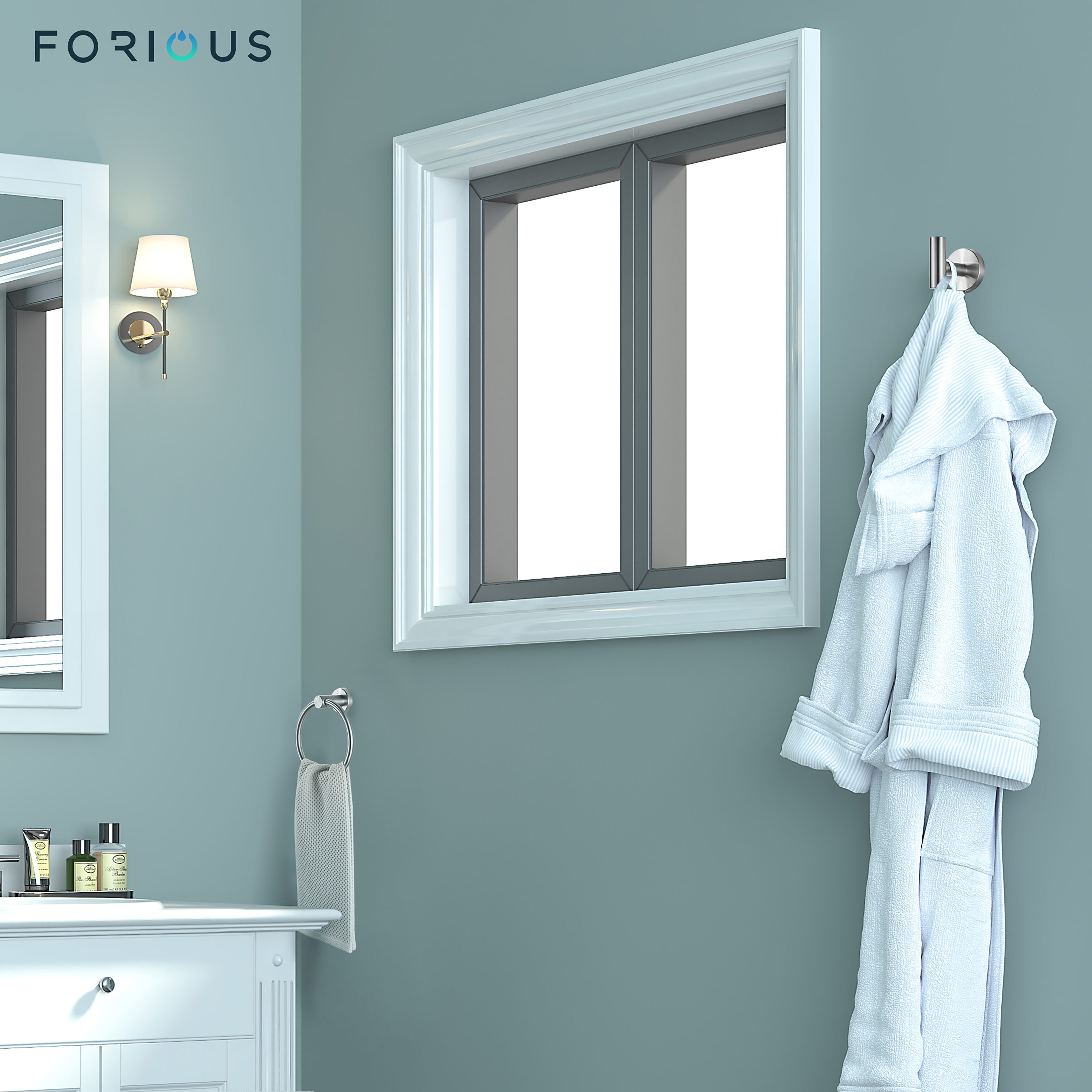 FORIOUS LL0219BN-2 Robe-Hooks - View #4