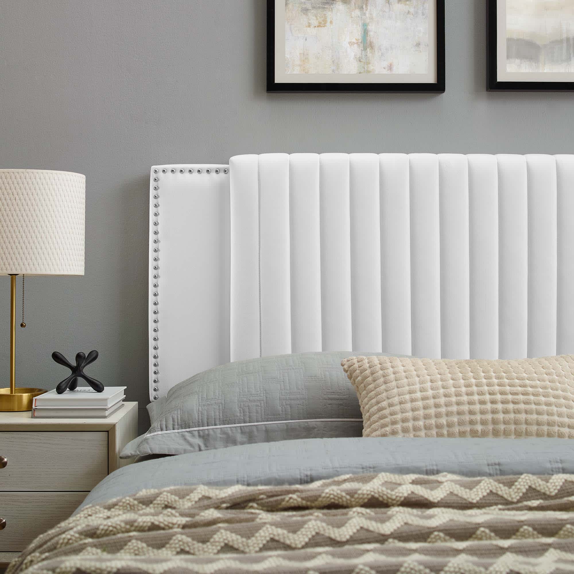 Modway MOD-6662-WHI Upholstered-Headboards - View #9
