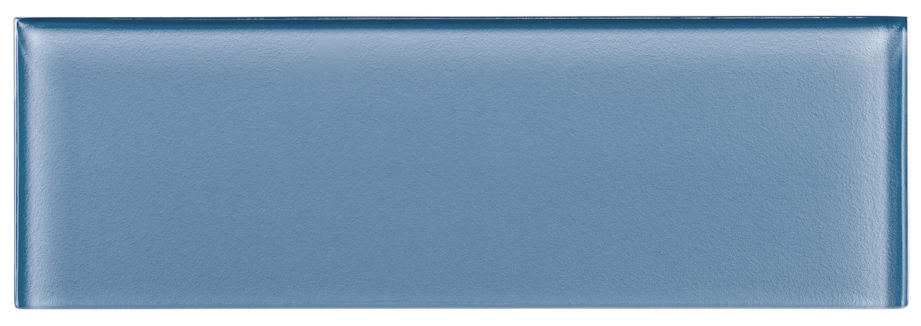 Andova Tiles ANDENC775 Enchant- Elle Lore 4-in x 12-in Matte Glass Subway Floor and Wall Tile (4.88-sq. ft/ Carton)