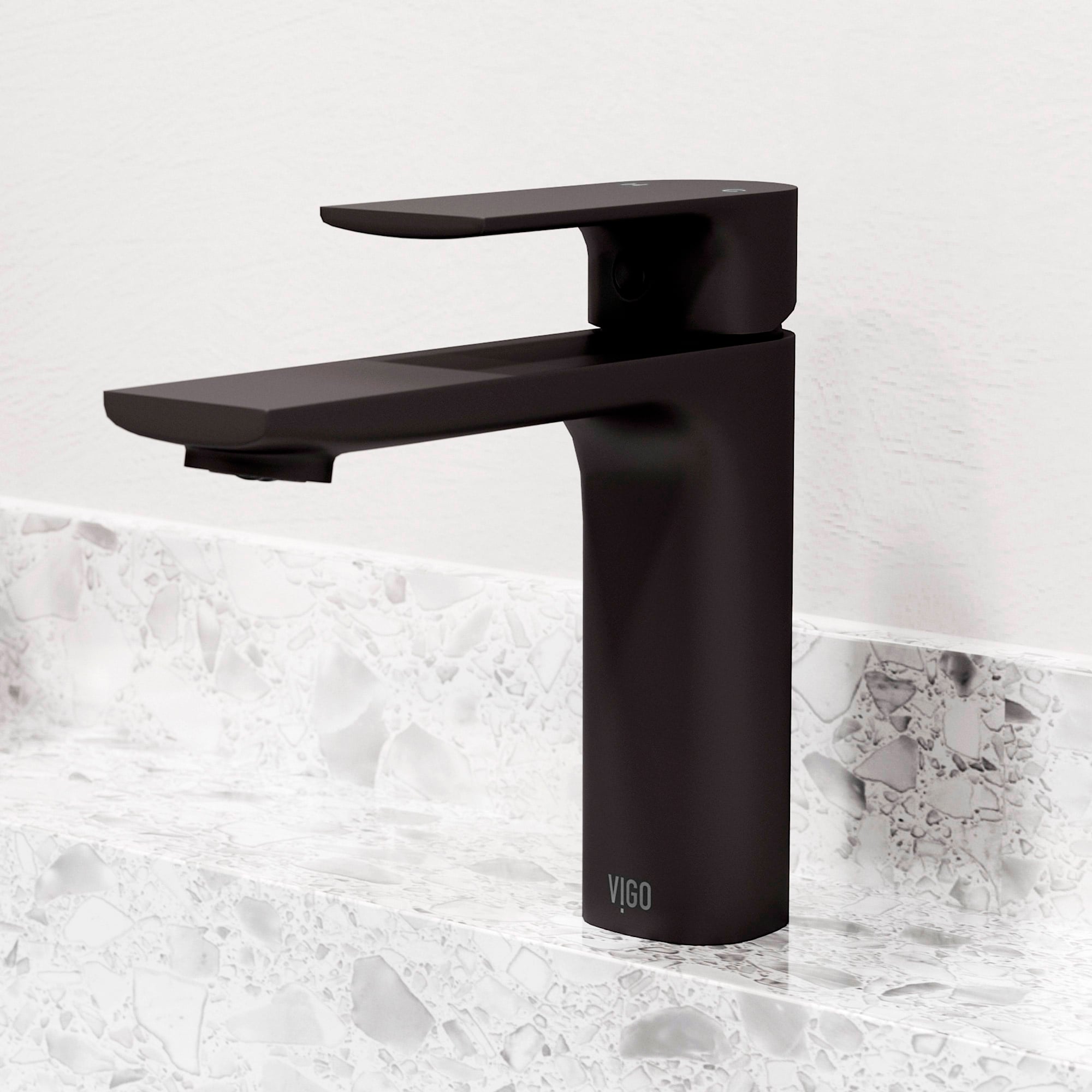 VIGO Ileana Single-Handle Single Hole Bathroom Faucet in Matte Black purchases VG01042MB