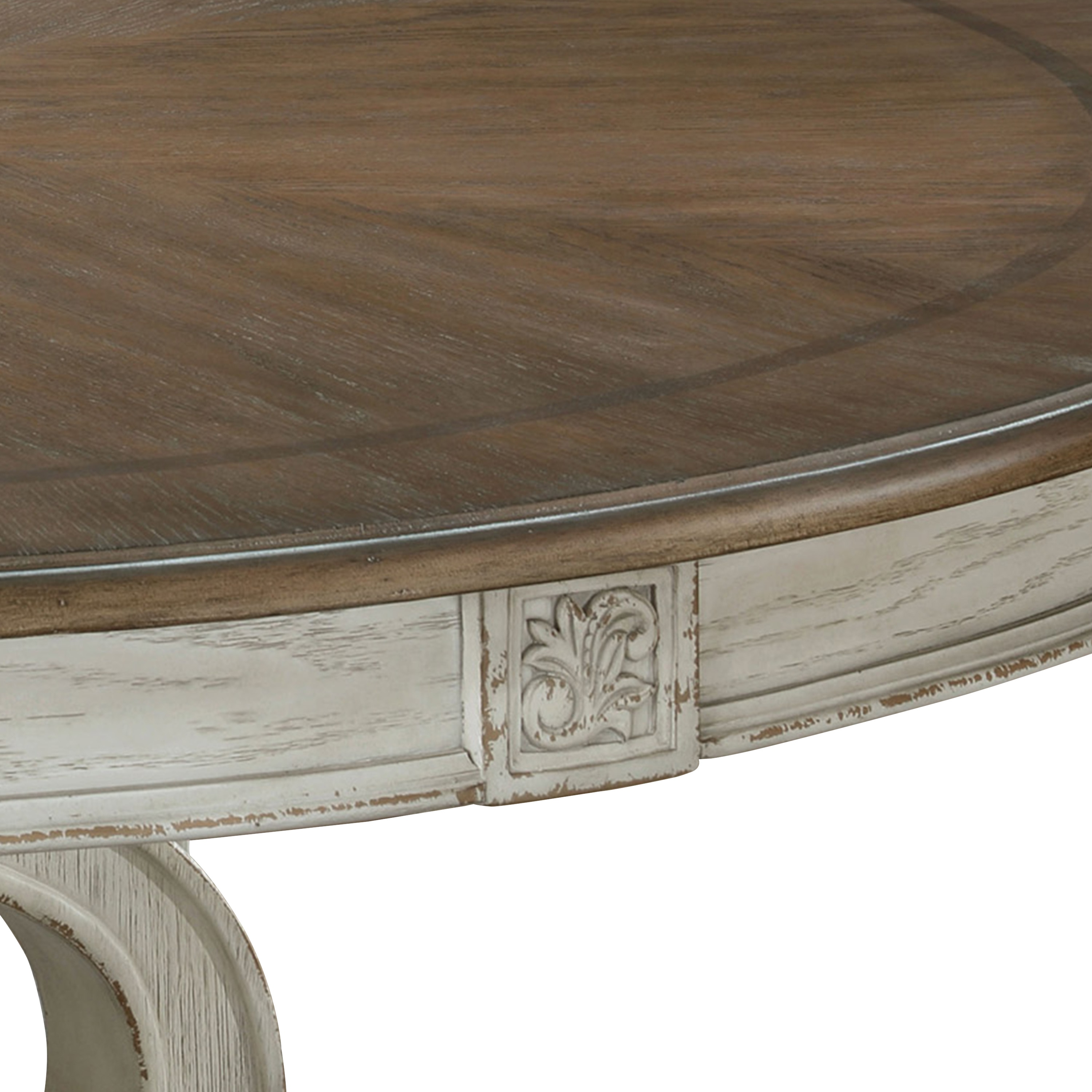 Furniture of America IDF-3150WH-RT Dining-Tables - View #7