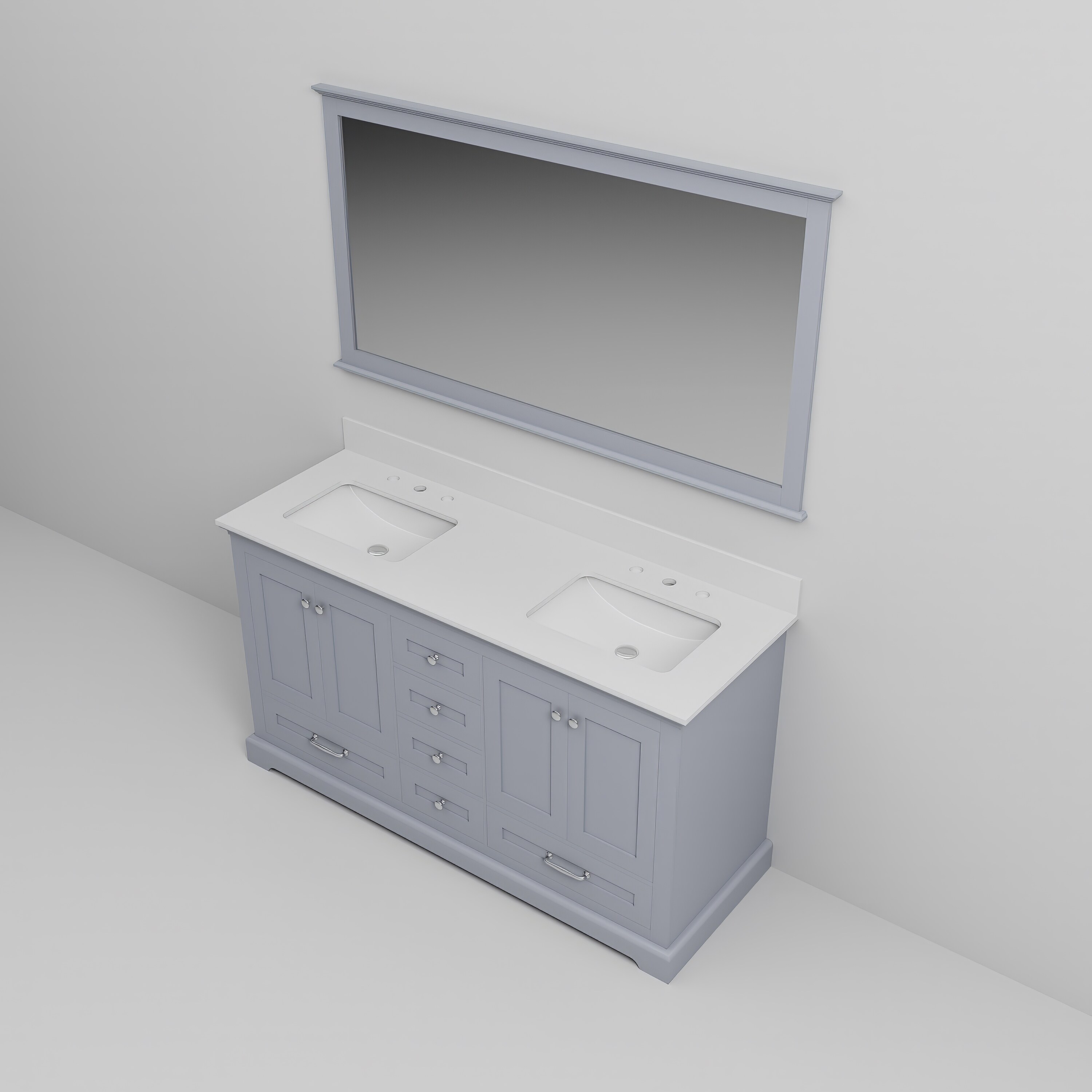 Lexora LVD60DB310 Bath-Vanity-Combo - View #12