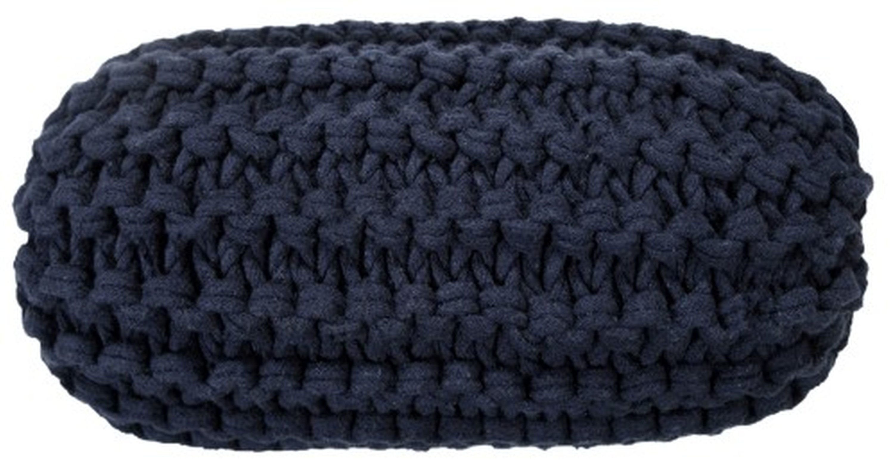 AANNY Designs NR90979 Luke 20-in x 8-in Navy blue Oblong Indoor Decorative Pillow