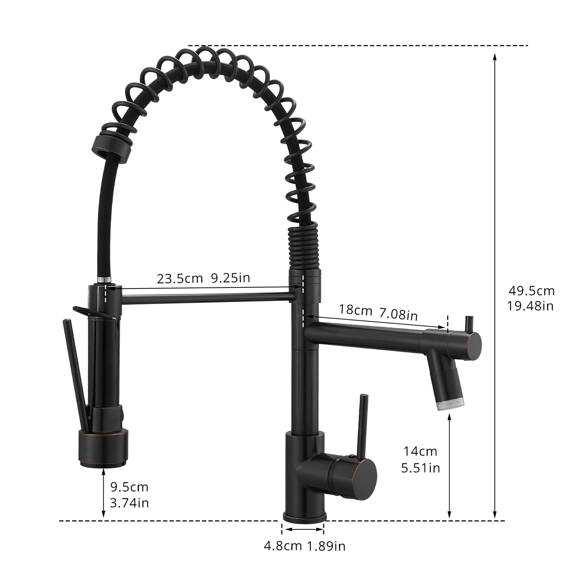 WELLFOR QJ-K-19133N45 Kitchen-Faucets - View #4