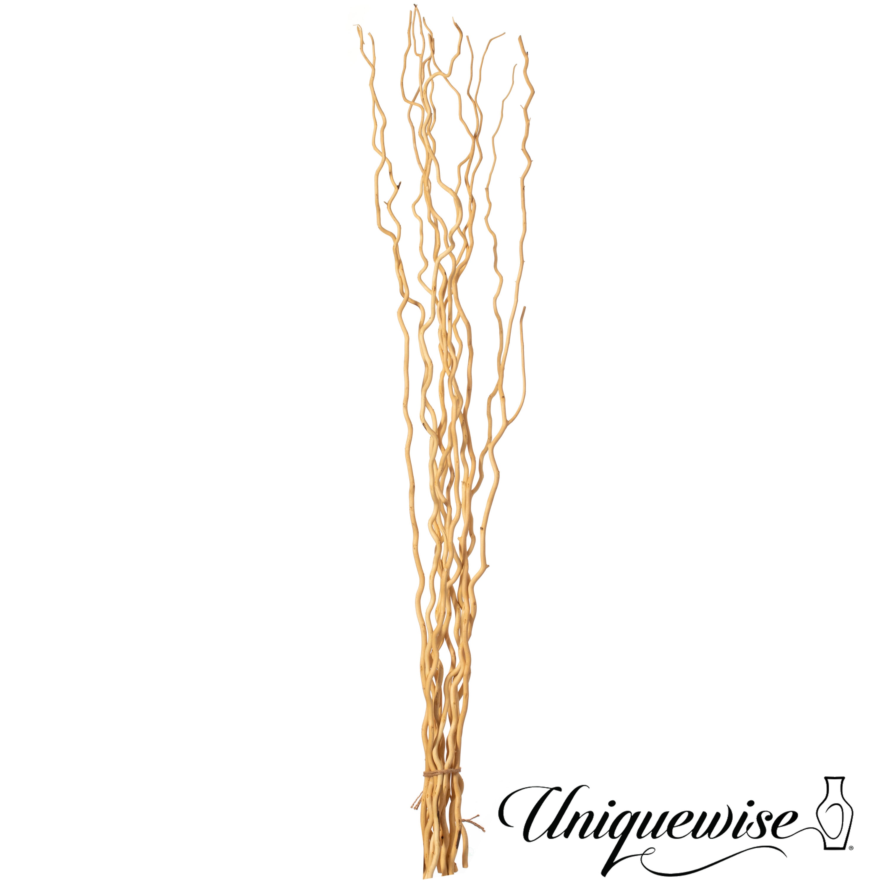 Uniquewise QI004415.M.WT.60 White Wood Modern Decorative object