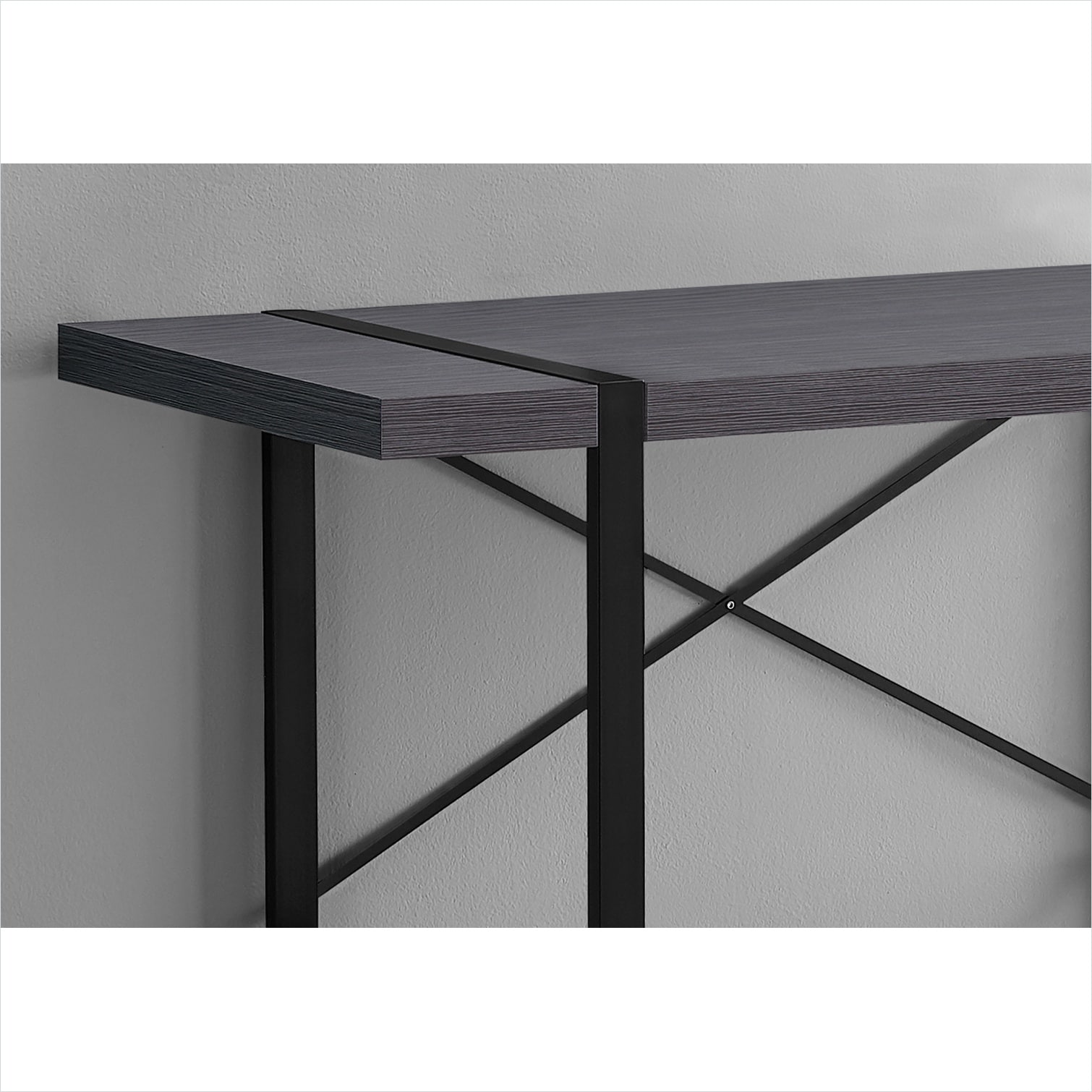 Naturefalls Slate gray computer desk for home office 49 L x 23.75 W ...