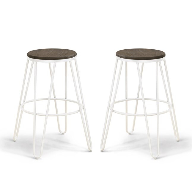 Bar Stool In The Stools, Round Metal Counter Height Stools