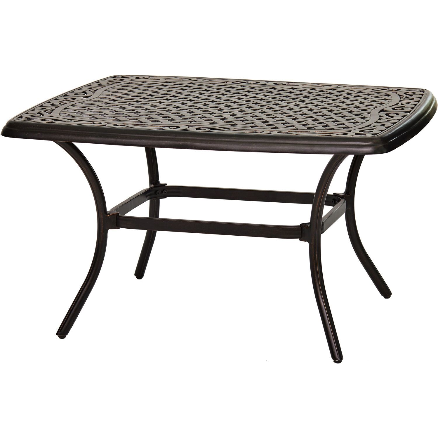 Hanover Traditions Rectangle Outdoor Coffee Table 32in W x 38in L in