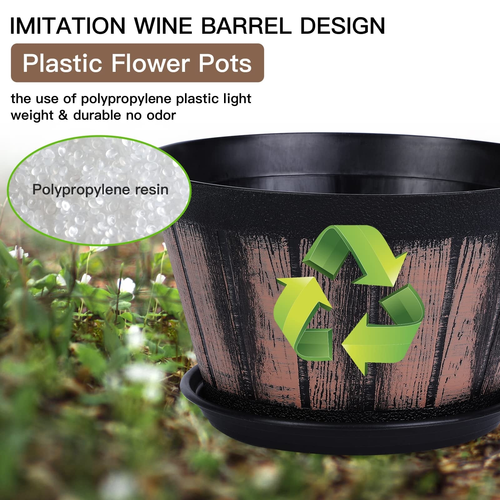 ITOPFOX LIT0527I062 Planter-Window-Box - View #3