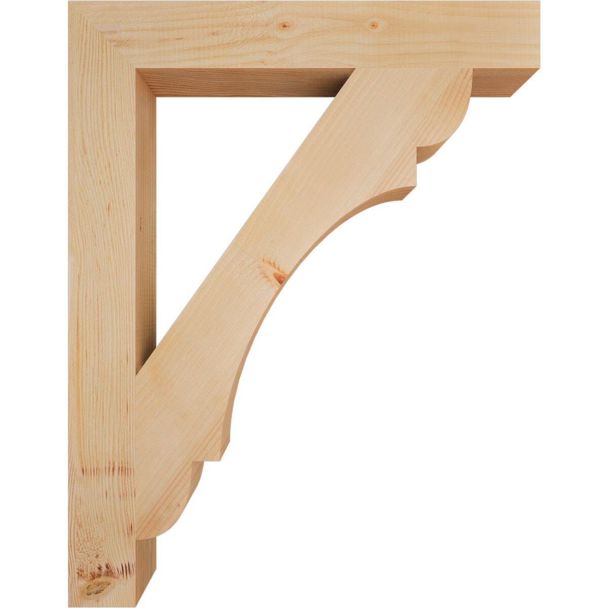 Ekena Millwork BKT04X28X36OLY05SDF Exterior-Brackets-Braces - View #3