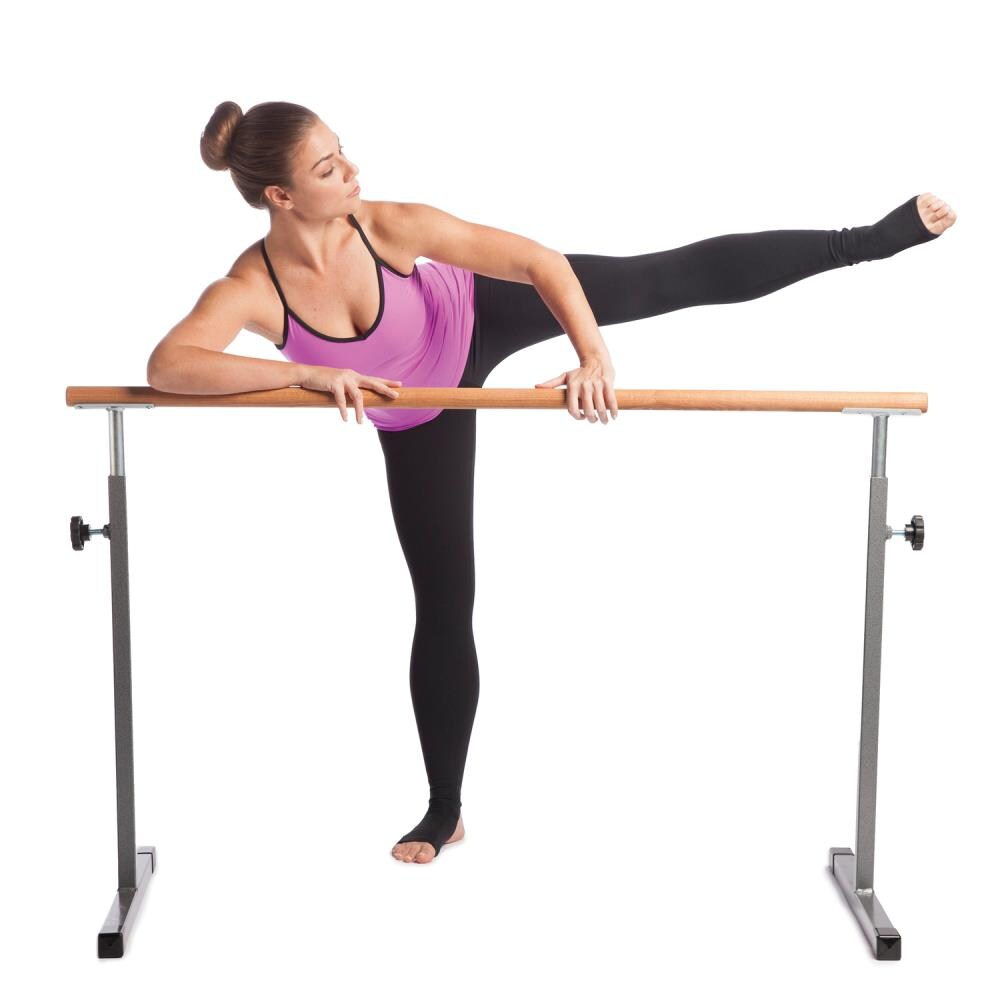 GoFit GoBarre Home Workout Set – Adjustable, Portable Ballet Barre  w/Resistan - Helia Beer Co