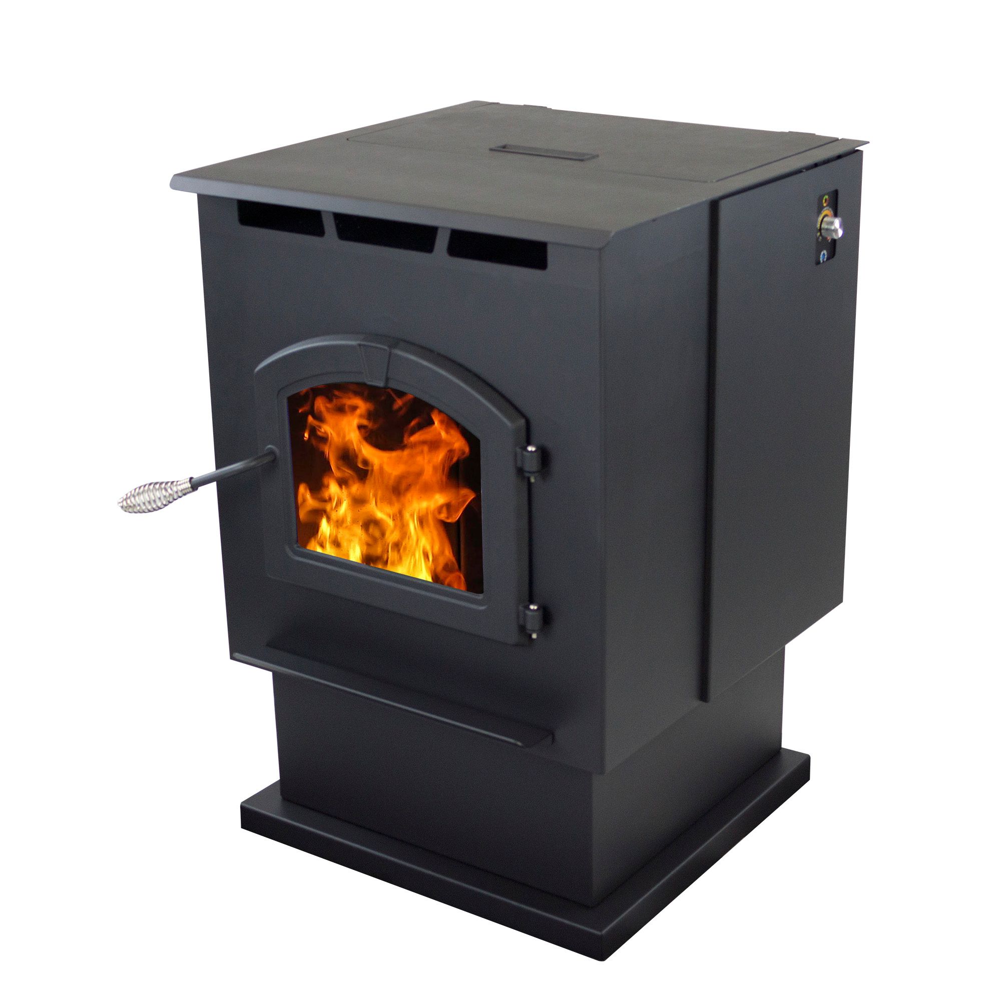 Pleasant Hearth 2200-sq Ft Pellet Stove In The Pellet Stoves Department ...