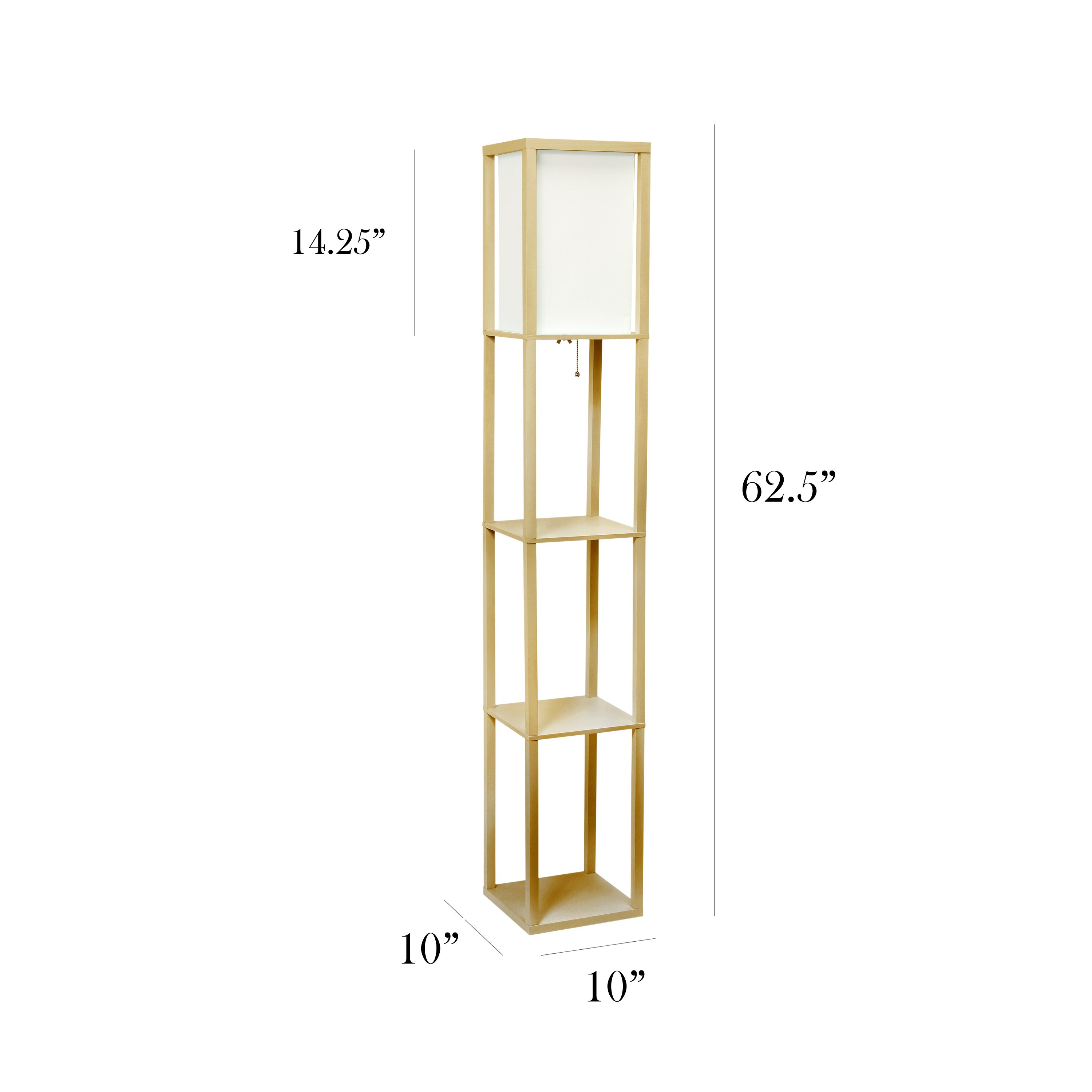 Simple Designs LF1014-TAN-2PK floorlamps - View #3