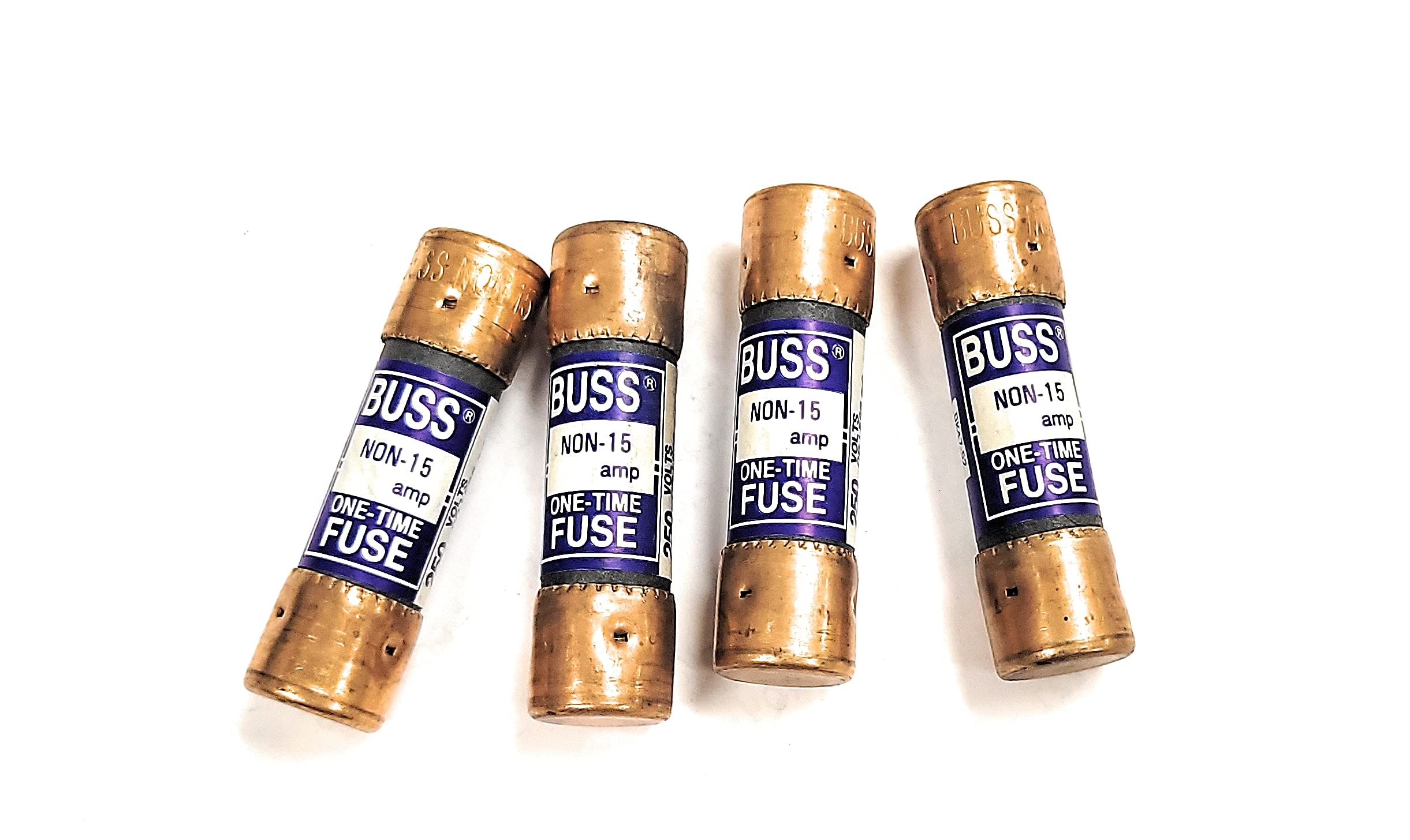 Bussmann Buss NON-15  Fuse N0N-15 Cooper (Pack of 4)