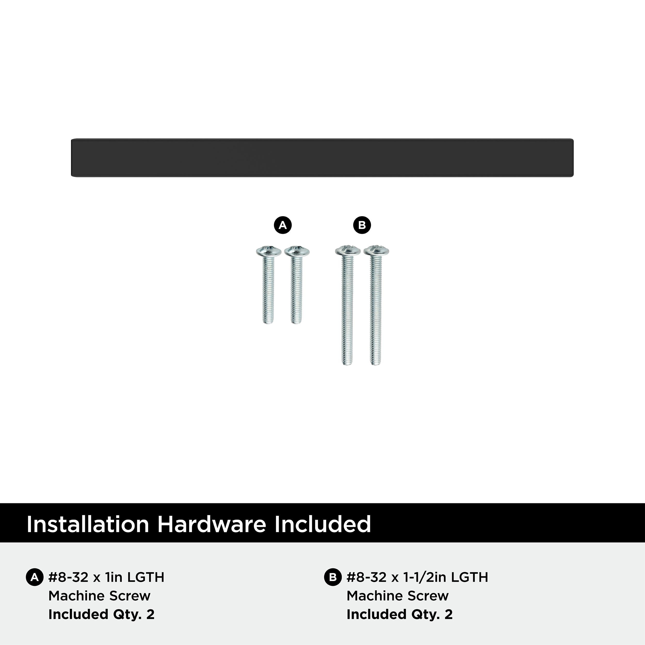 Amerock 25VMP37176MB Cabinet-Pulls - View #3