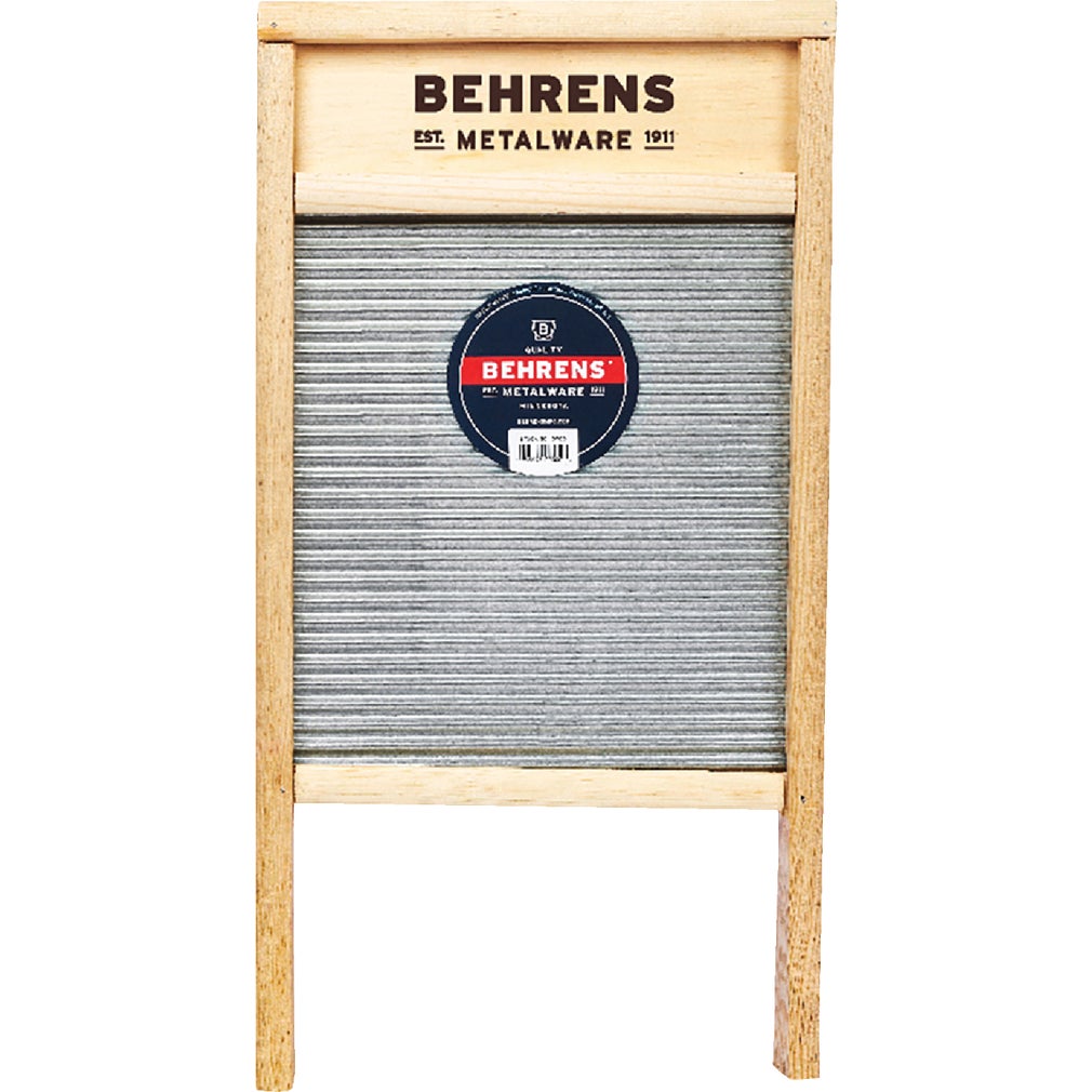 Behrens BWBG12 Large Galvanized Washboard - Vintage Style and Eco