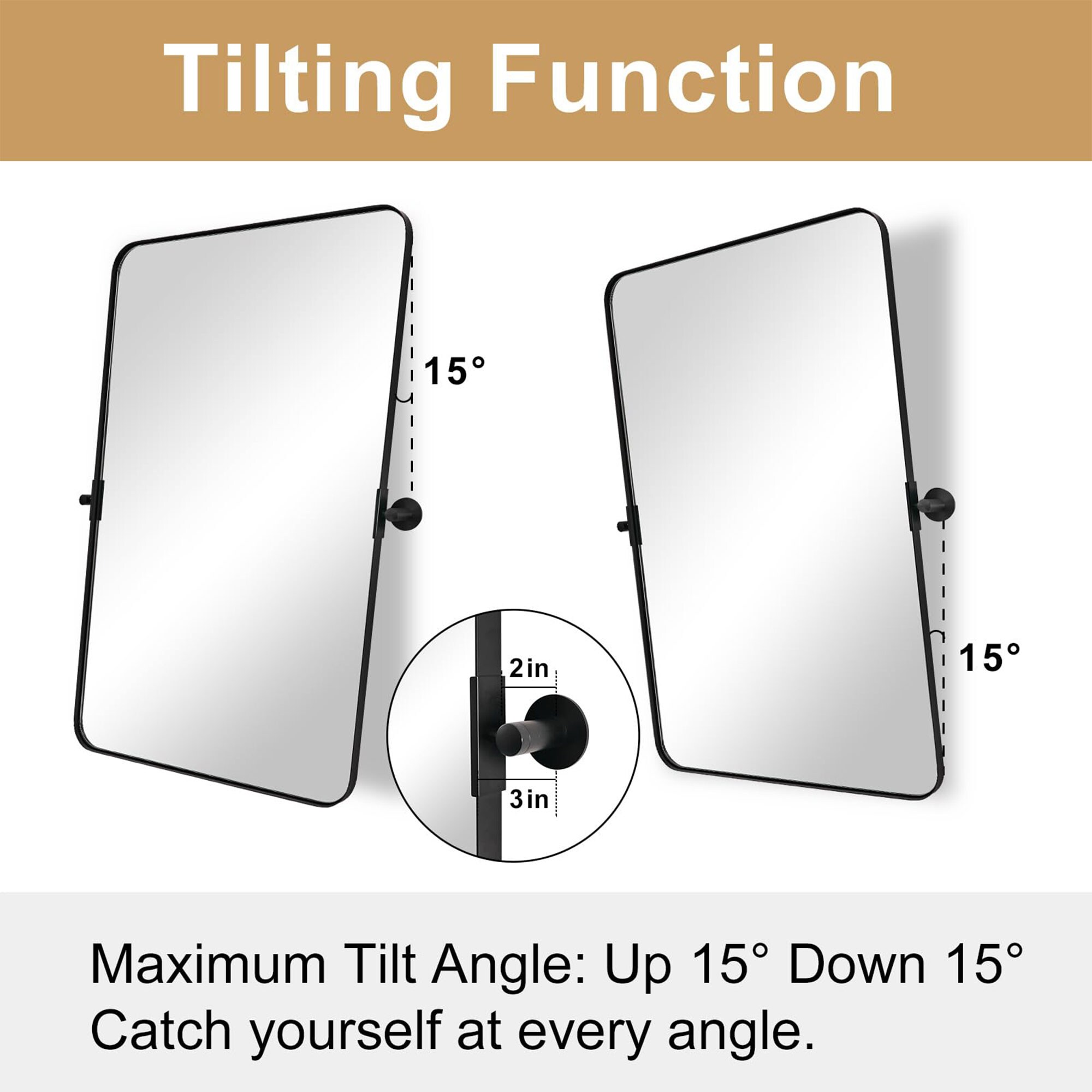 ANDY STAR P02-S10-R2234B Decor-Mirrors - View #3