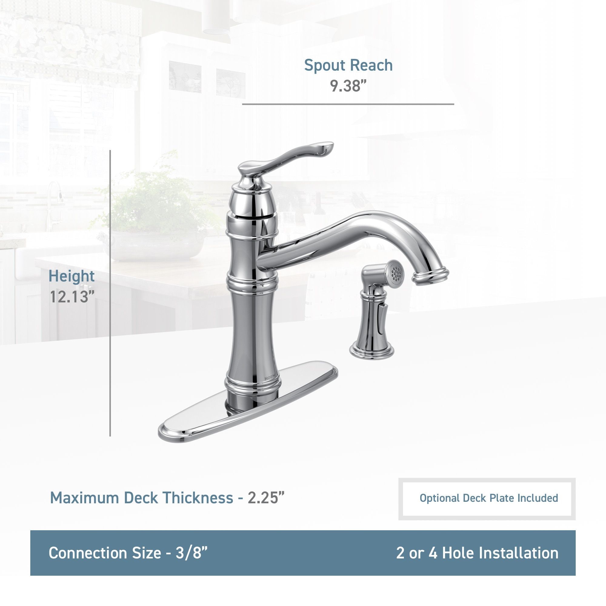 Moen 7245SRS Kitchen-Faucets - View #4