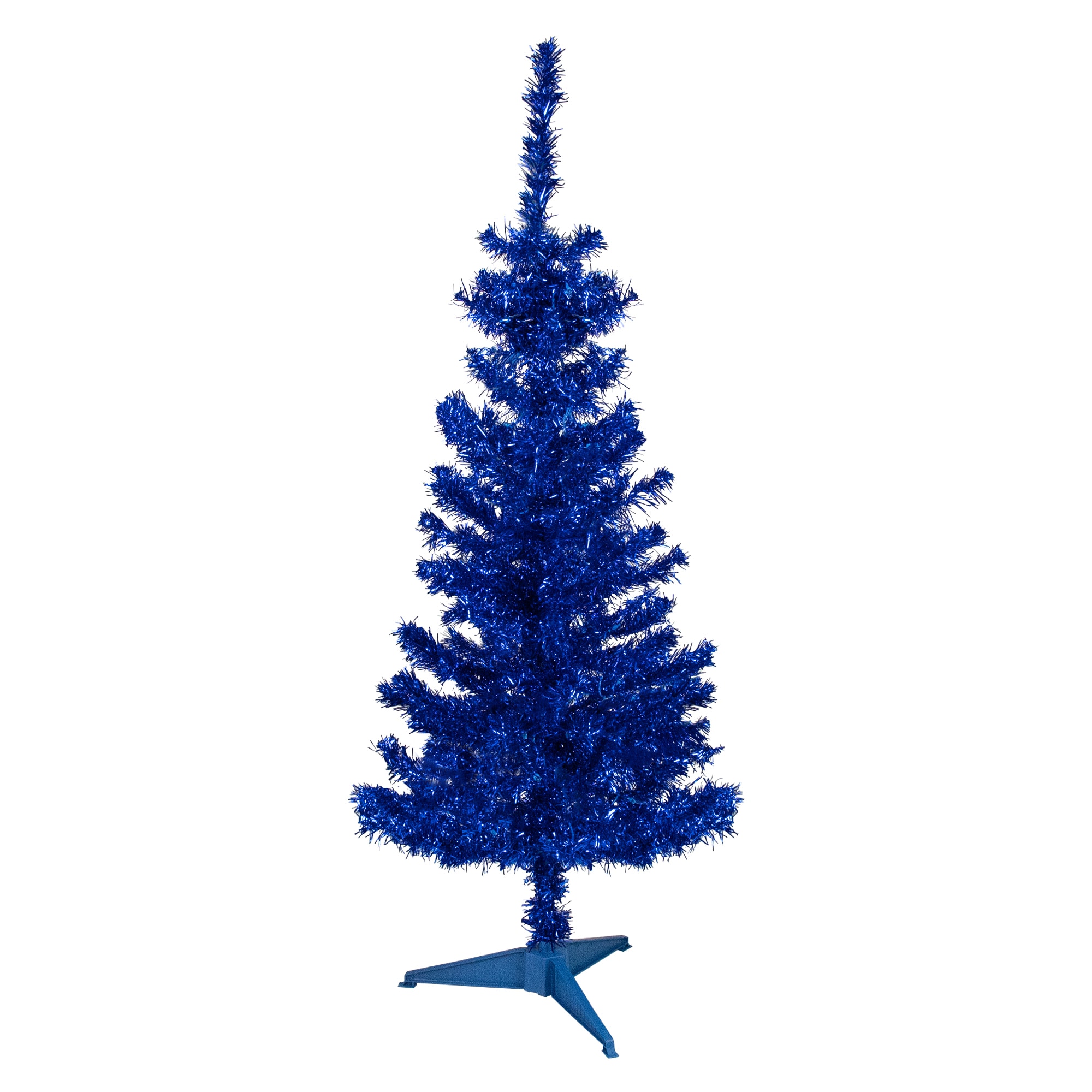 Northlight 34859997 4-ft Slim Blue Artificial Christmas Tree
