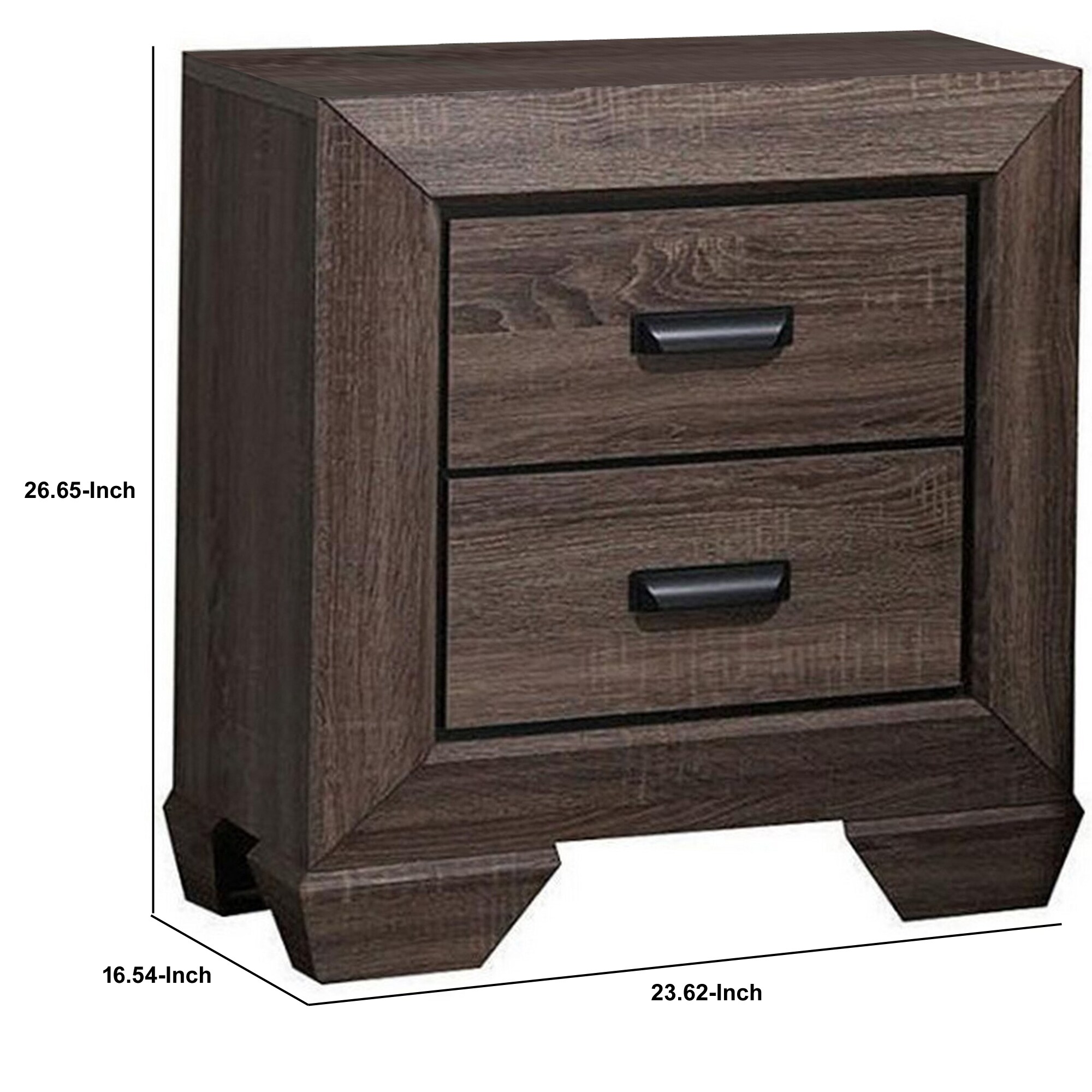 Benzara BM185442 nightstands - View #5