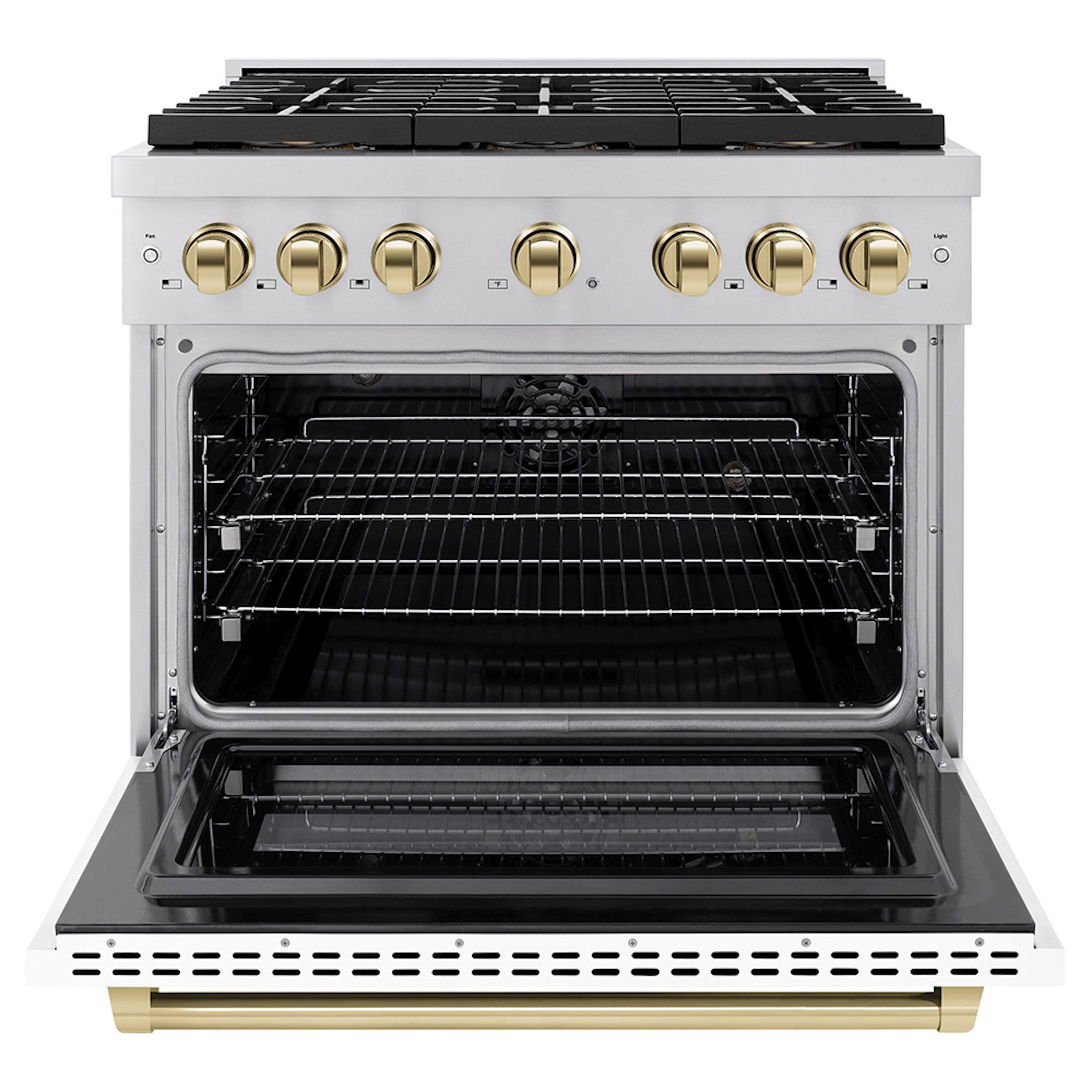 ZLINE KITCHEN & BATH PSDRZ-WM-36-G Dual-Fuel-Ranges - View #6