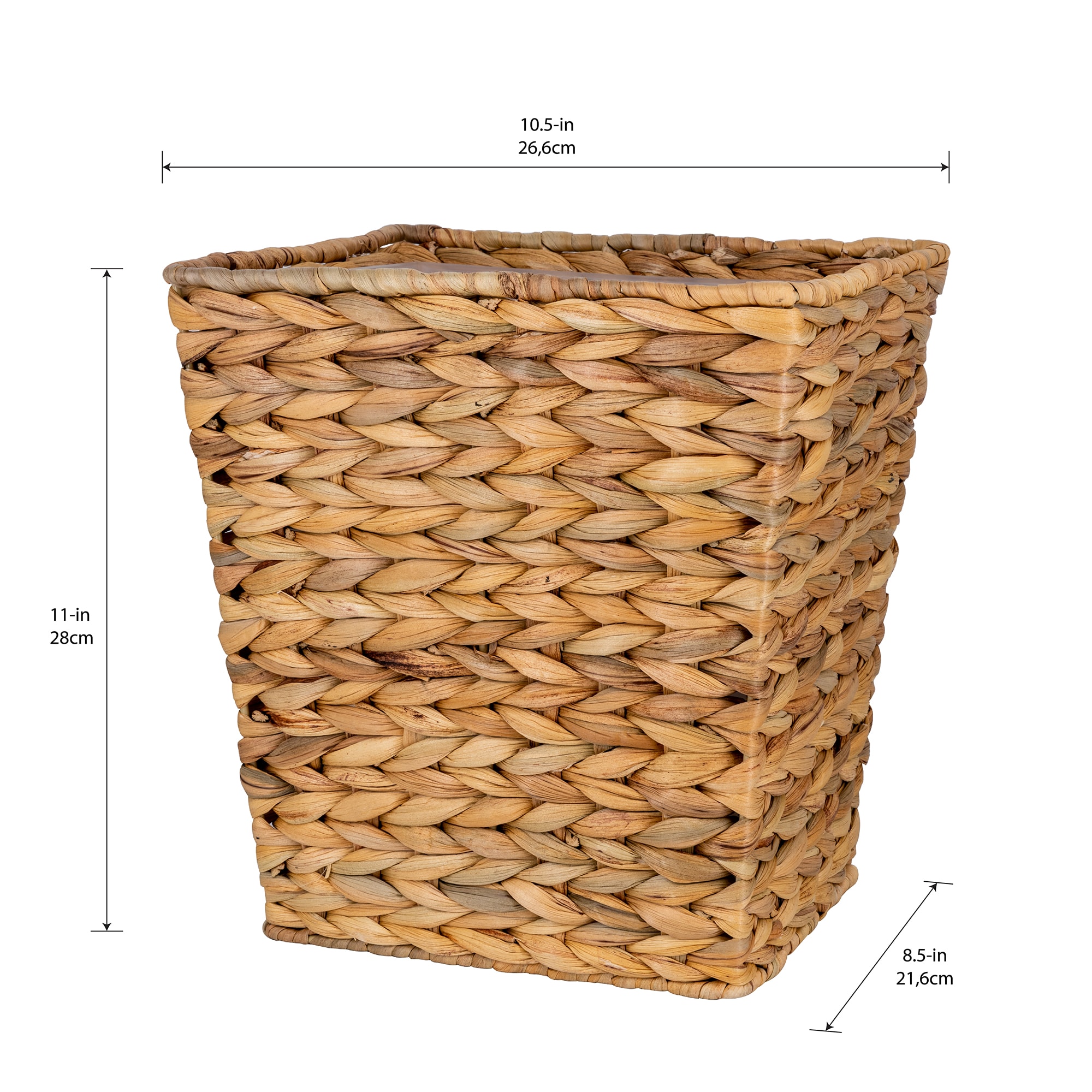 allen + roth WB93AR-TAN wastebaskets - View #6