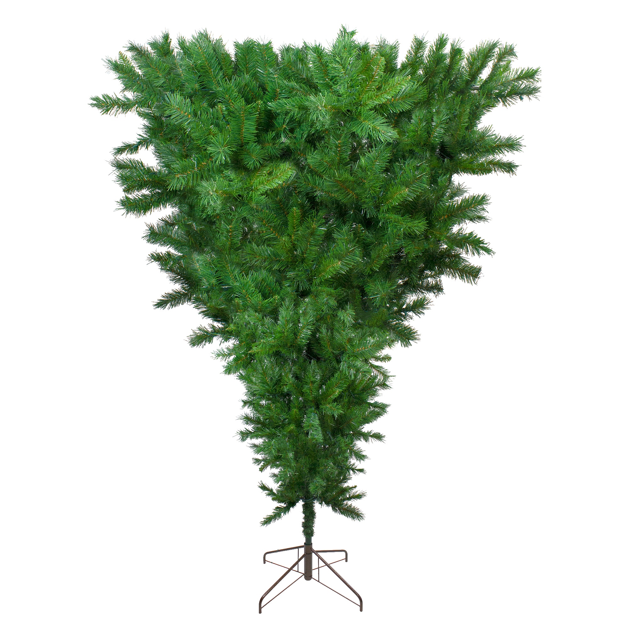 Northlight - 9-ft Pine Full Upside-down Green Artificial Christmas Tree (unlit) Lights