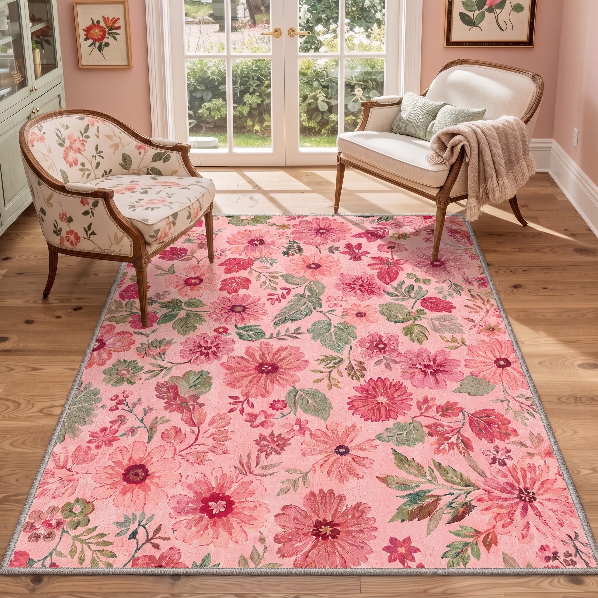 BAVNI ARF026-BROWN-4X6 rugs - View #2