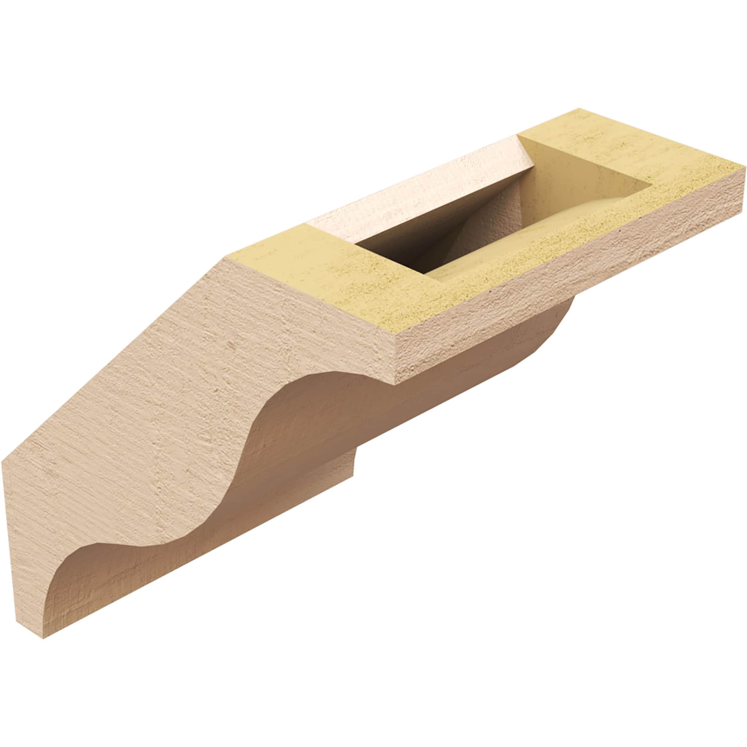 Ekena Millwork BRCUR05X06X06FSTRCPR braces - View #12