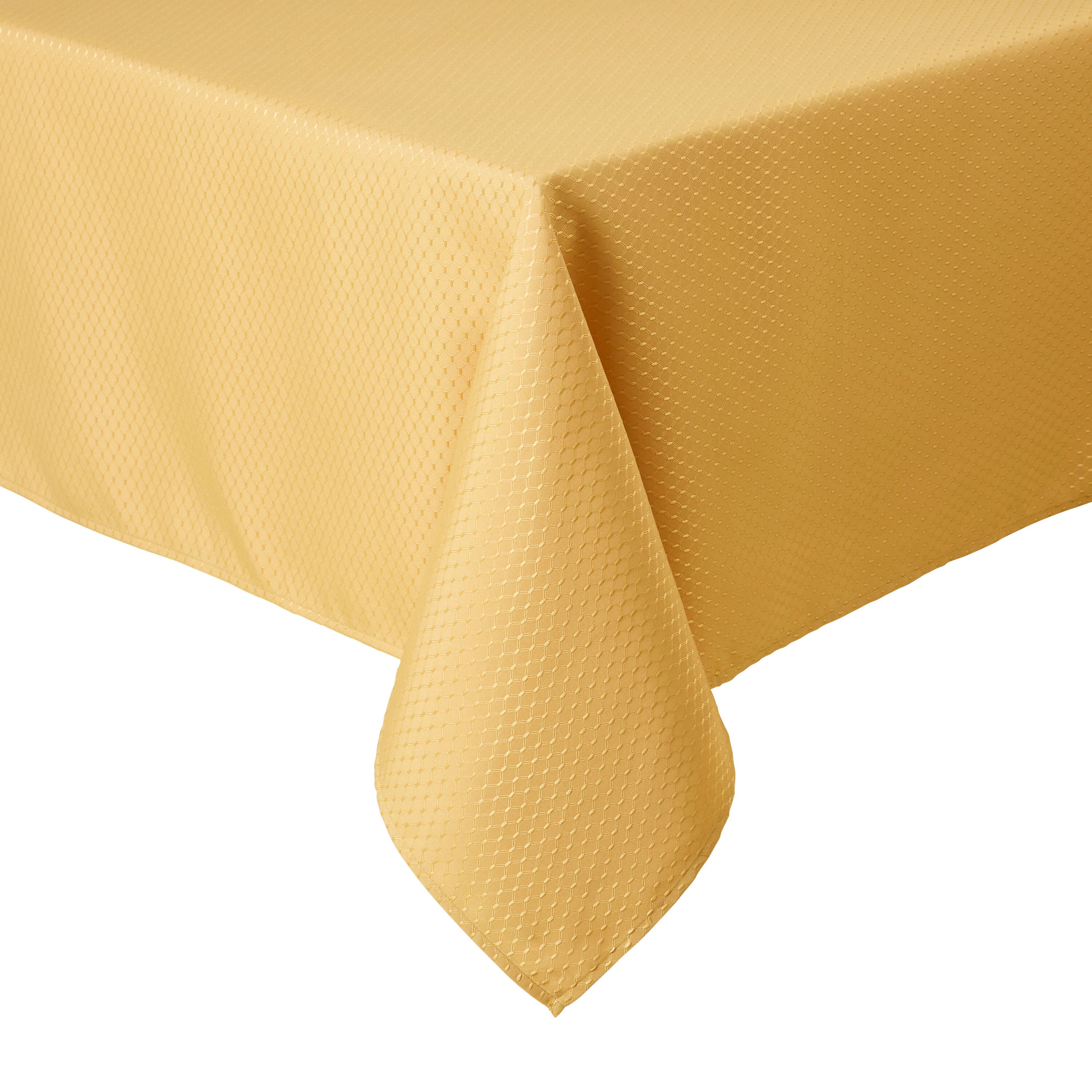 Town & Country Living TC009554TDECI1 035 Dijon Polyester Rectangle Tablecloth
