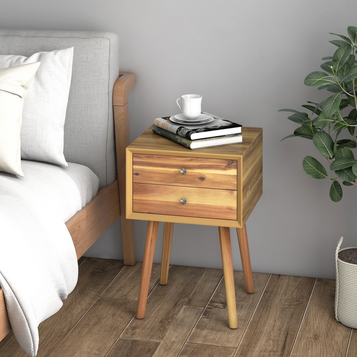 Costway CSHY004126 nightstands - View #2