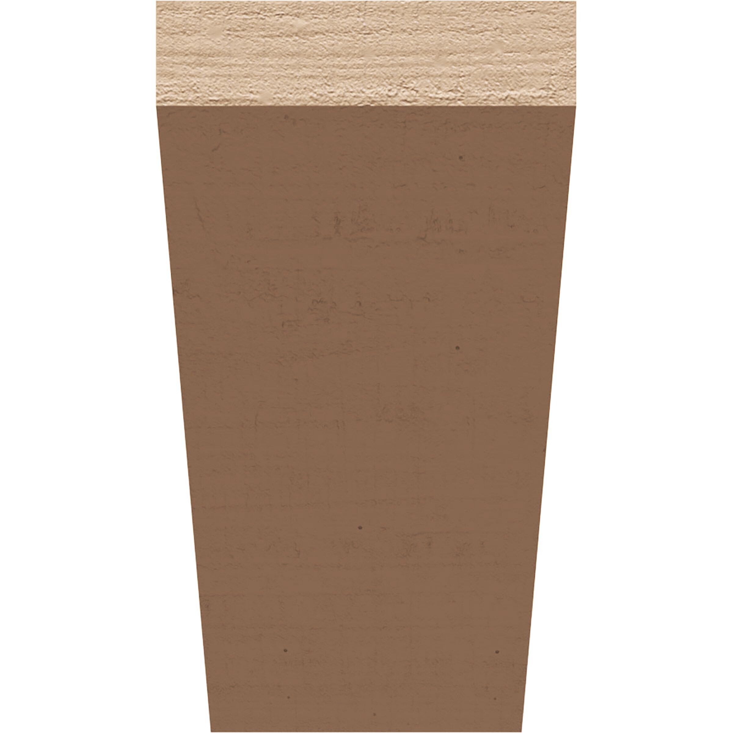 Ekena Millwork RFTU02X04X12CONRCPR Exterior-Brackets-Braces - View #2