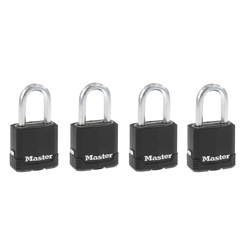 LARGE SIZE PADLOCK EXTRA-SECURITY with THREE 'DIFFICULT TO DUPLICATE' KEYS 