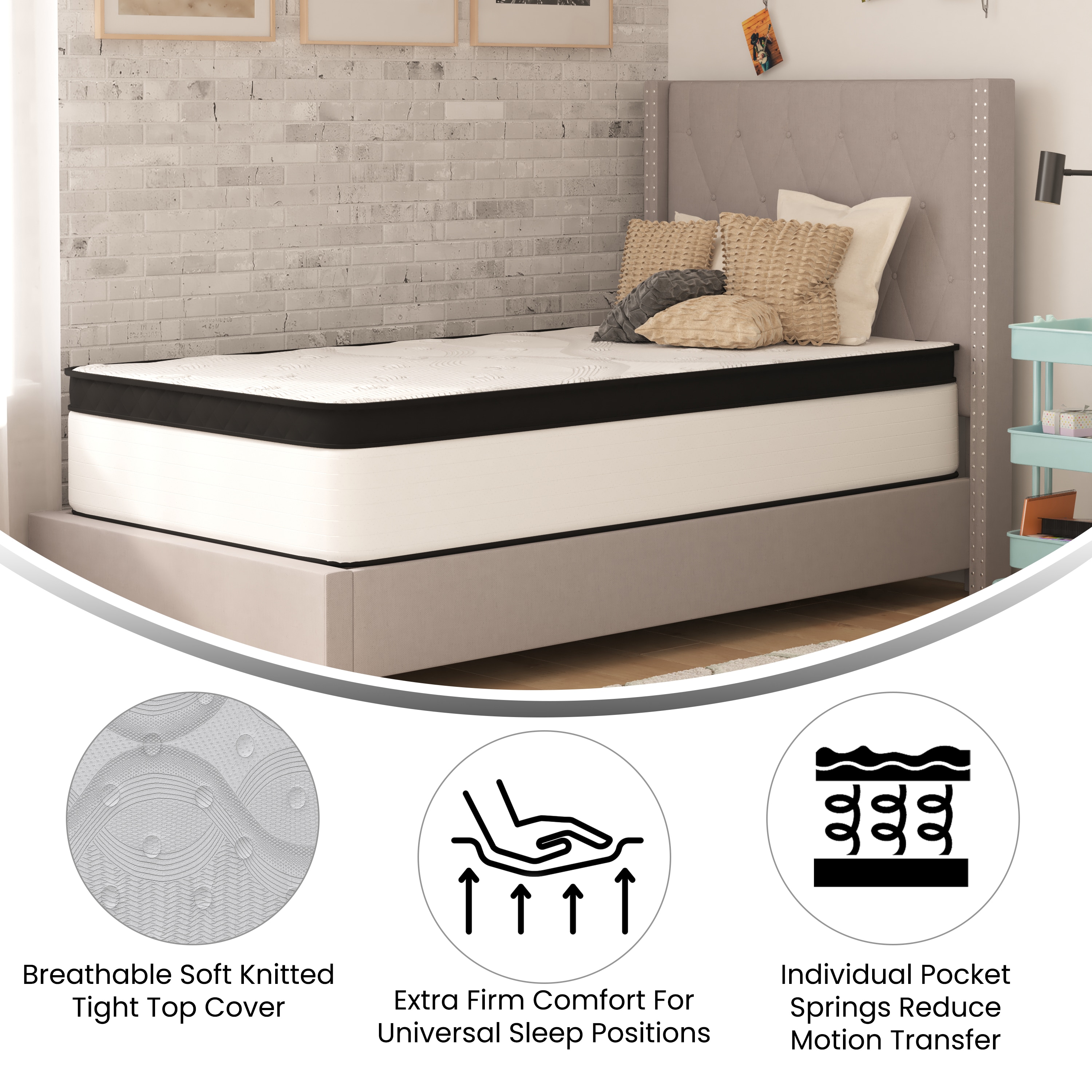 Taylor & Logan 196861088698 Mattresses-Boxsprings - View #3