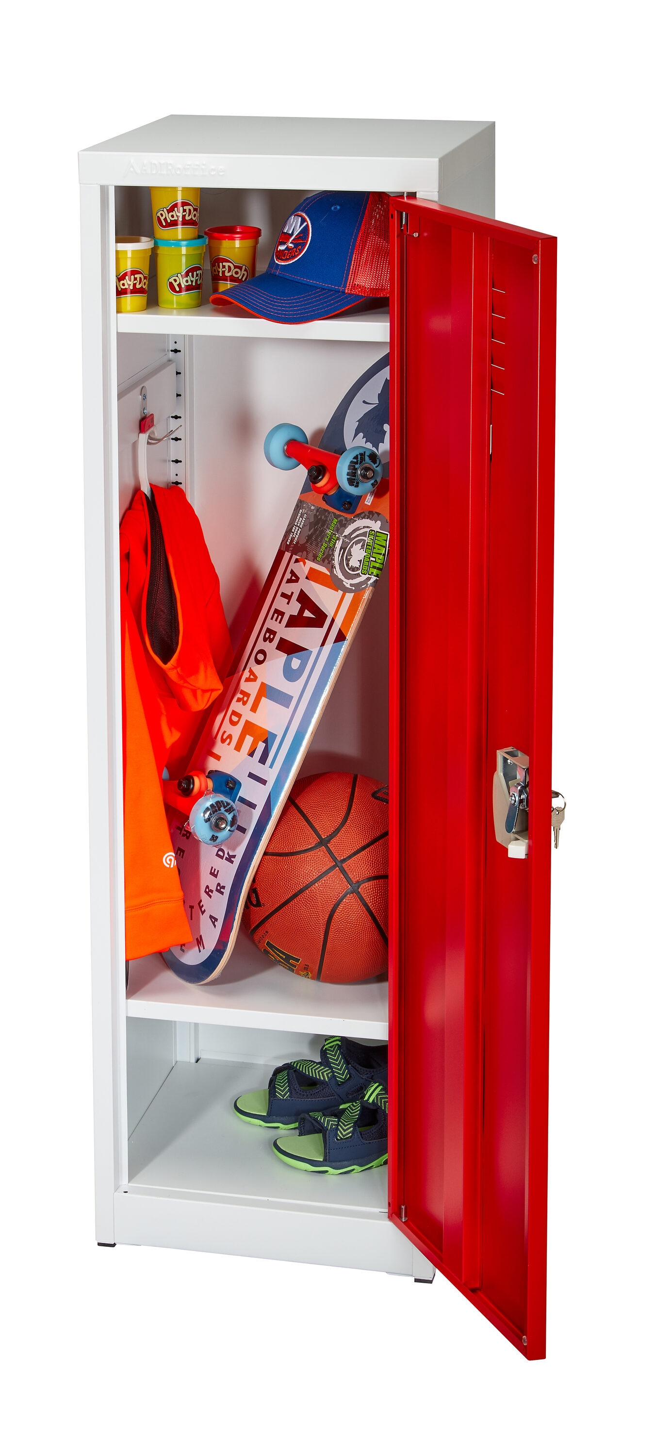 AdirOffice 629-01-RED-PKG-1 Storage-Lockers - View #4