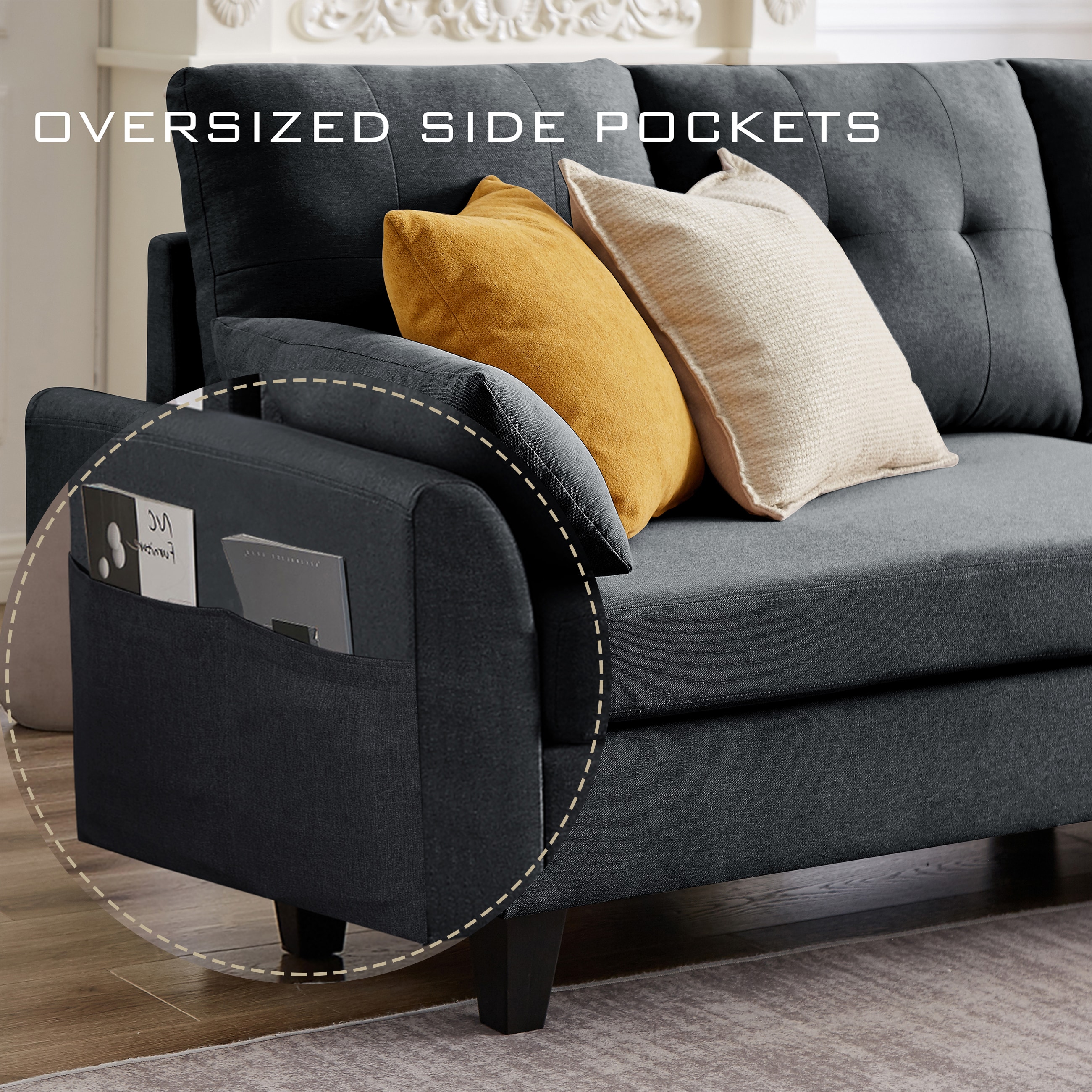 Jarenie YMX16DG Sofas-Loveseats - View #4