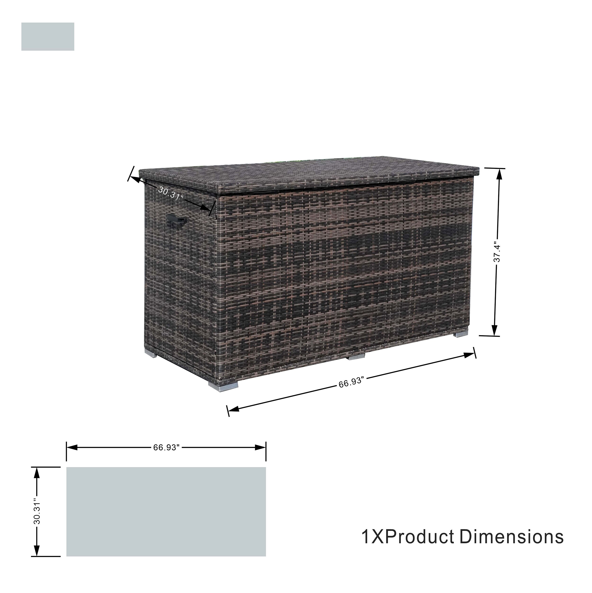Moda Furnishings MA-3256B Deck-Boxes - View #13