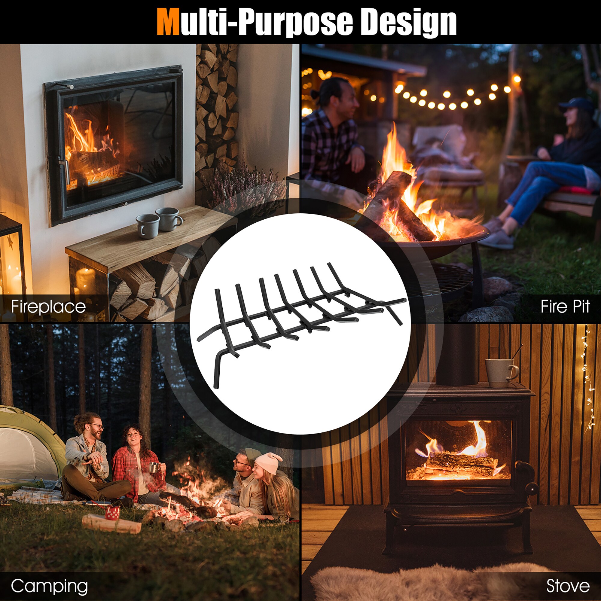 Goplus HV10282-L Firewood-Storage - View #5
