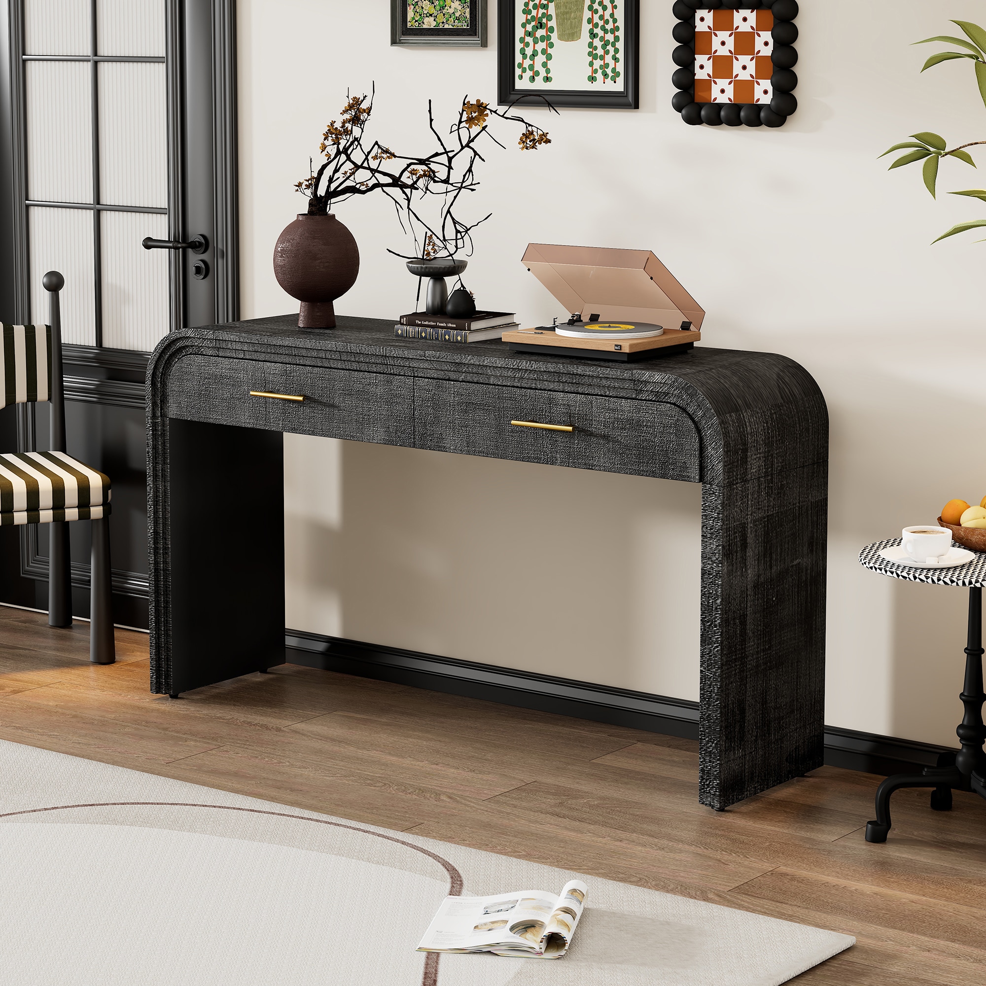SINOFURN SYA330133BK Console-Sofa-Tables - View #5