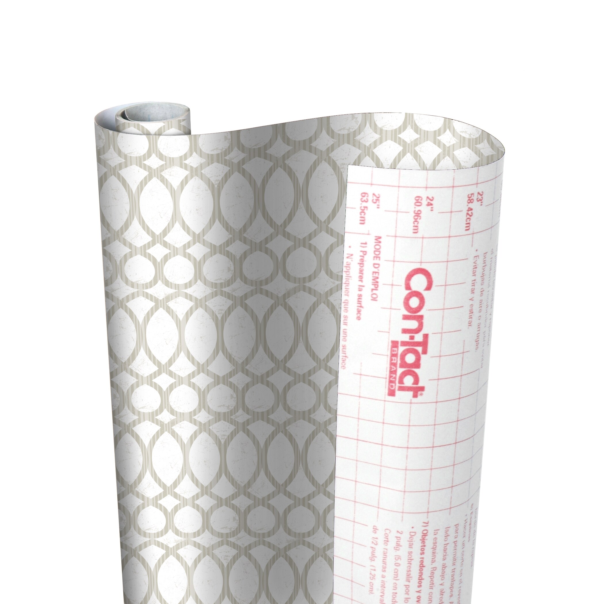 Con-Tact 16F-C9A7X2-06 18-Inches x 16-ft Moderna Khaki Shelf liner
