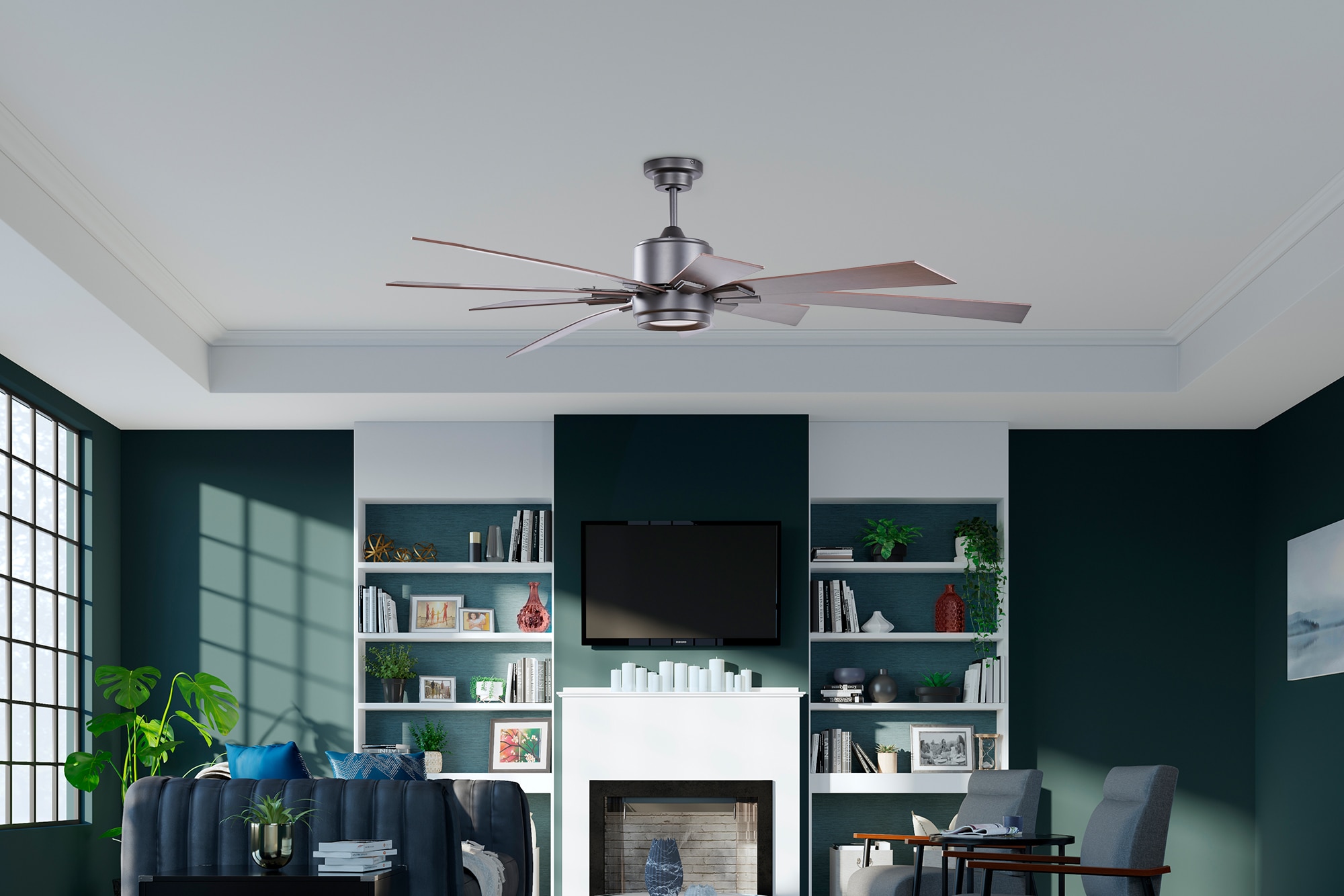 Craftmade KAT72ESP-72WLN Ceiling-Fans - View #3