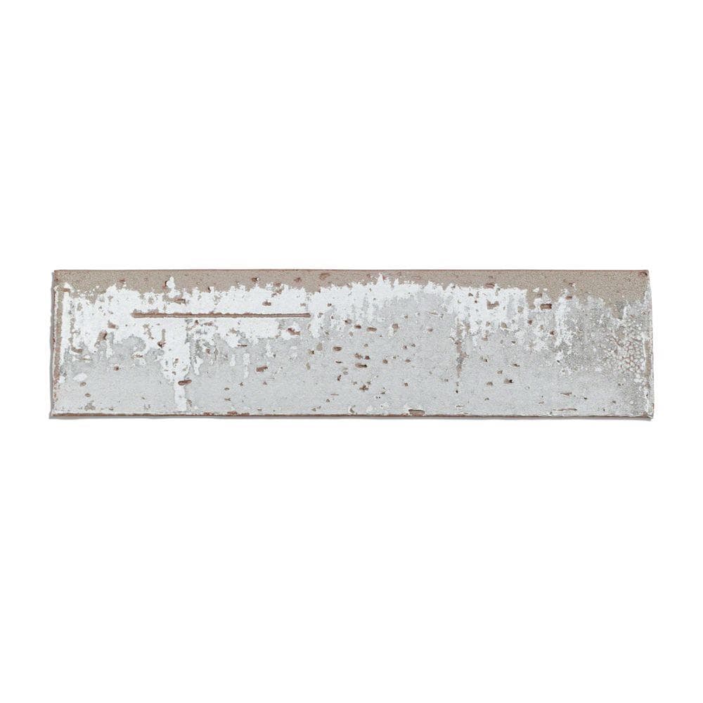 Artmore Tile EXT3RD104180 Sample - City Brick Loft Gray 3-in x 9-in Natural Ceramic Brick look Wall Tile