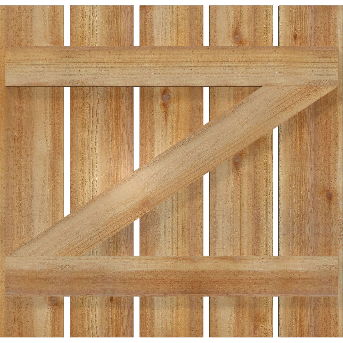 Ekena Millwork RBS06Z29X028RWR Exterior-Shutters - View #5
